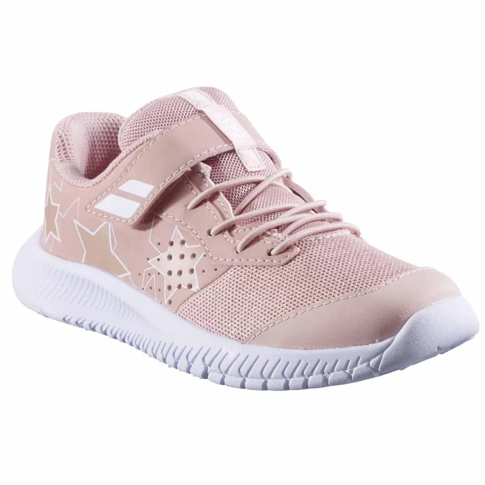 Babolat Enfants Pulsion Kid All Court GRL Chaussures De Tennis Chaussures Toutes Surfaces Rosé-Blanc EU Neu