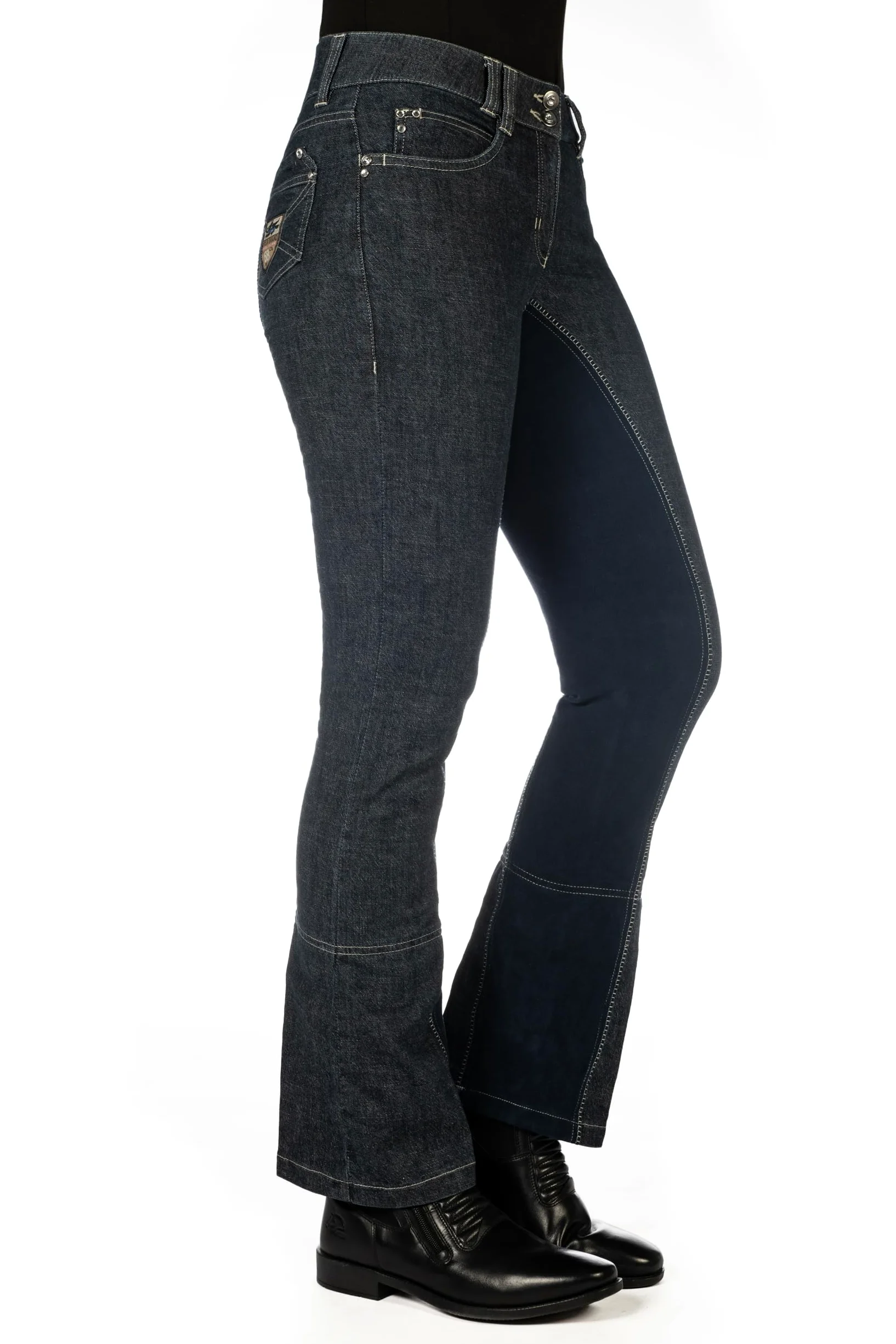 HKM Jodhpur Miss Blink- 1/1 Alos - Pantalon d'équitation pour Femme - Empiècement 6169
