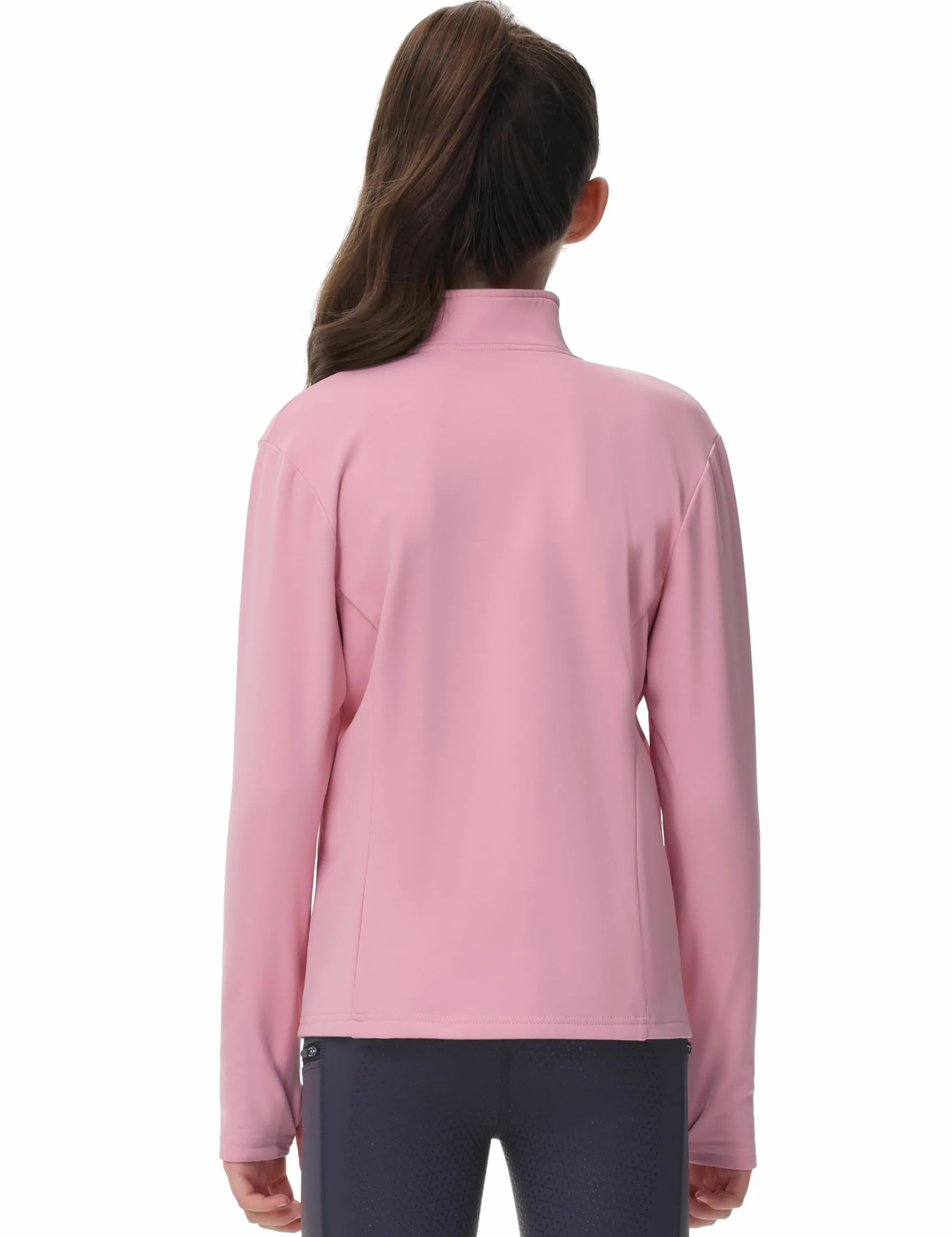 MoFiz Veste Sport Fille Veste Running Kids Polaire Chaude Veste Coupe-Pluie Légère Softshells Vestes