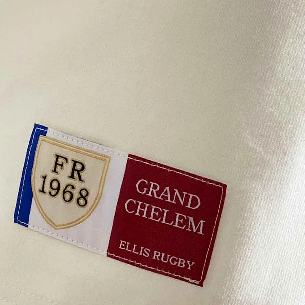 Maillot France Rugby 1968 Grand Chelem