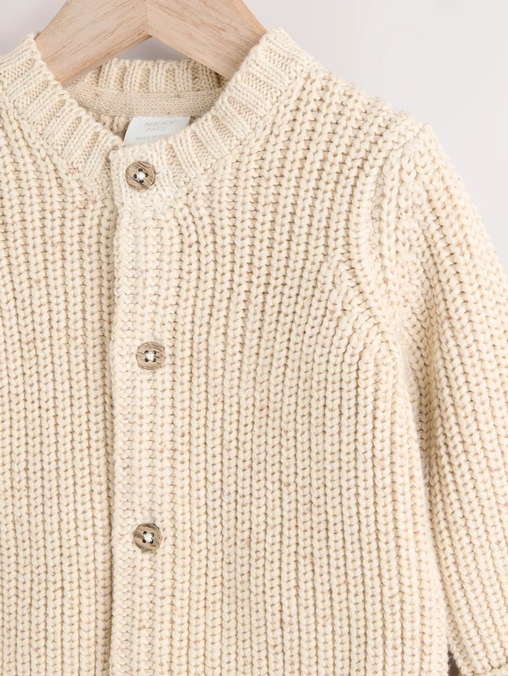 NEXT Bébé Cardigan épais en Maille brodée pour bébé