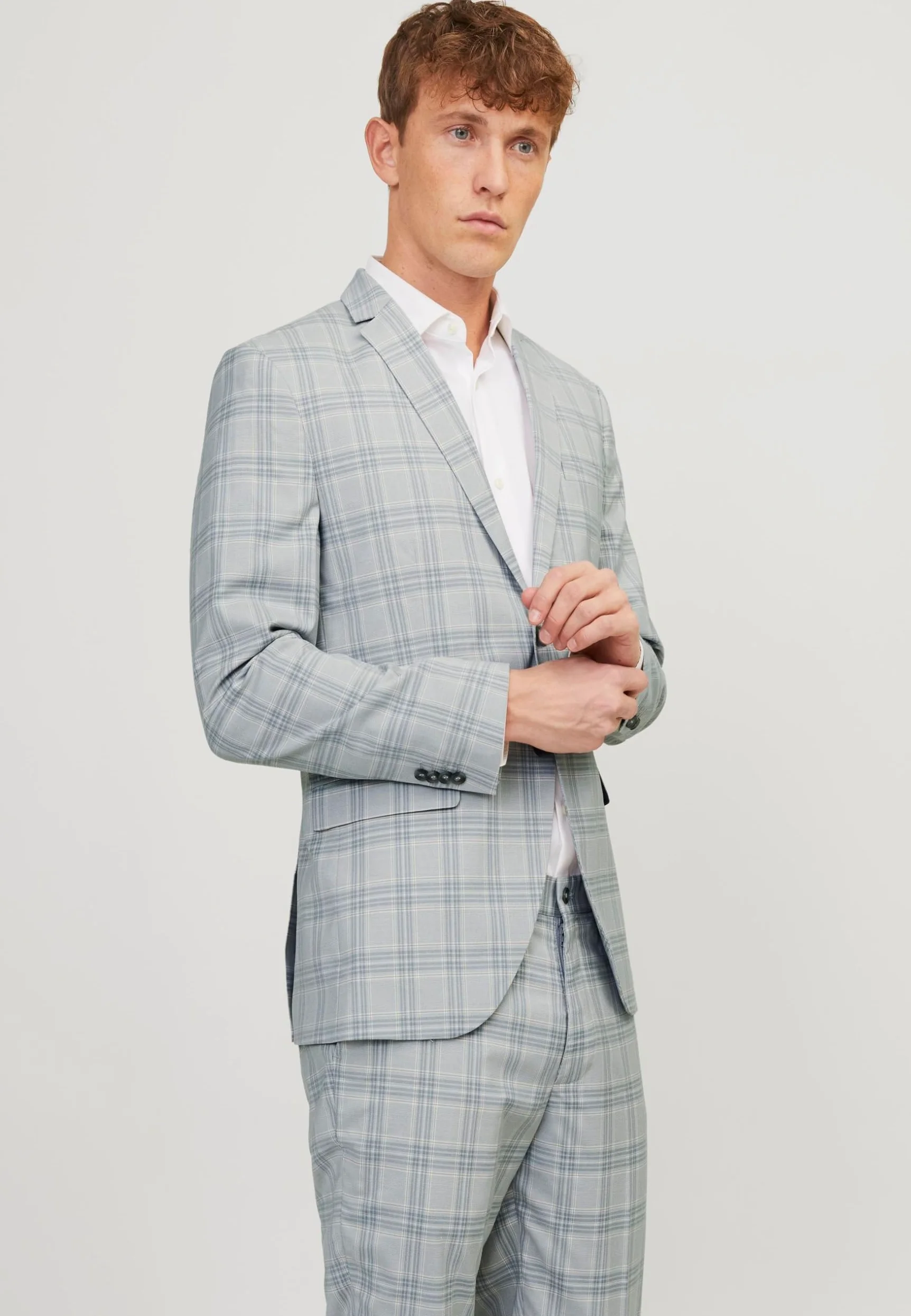 JACK & JONES Men's Jprfranco Check Blazer Sn Blazer