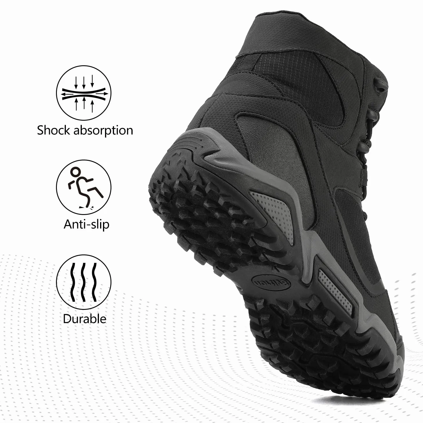 NORTIV 8 Chaussures De Randonnée Montante Bottes Hommes Imperméables pour Extérieur