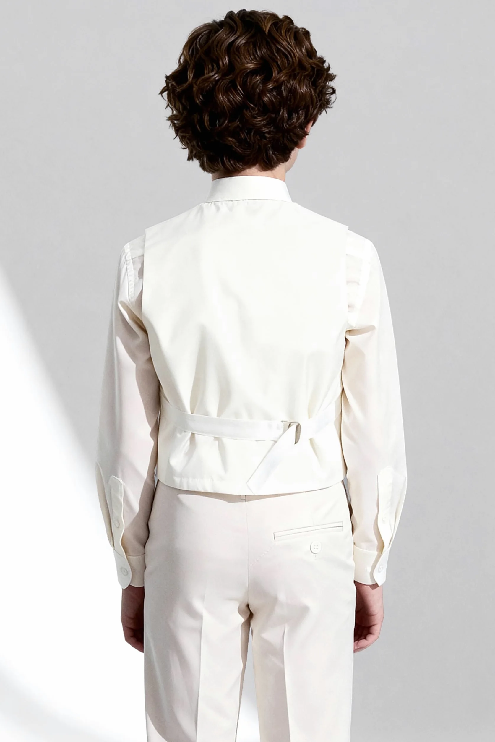 SIRRI Ensemble Smoking de Communion à Motifs pour garçons, 5 pièces, pour Mariage, dîner, Bal de Promo, 1 à 16 Ans