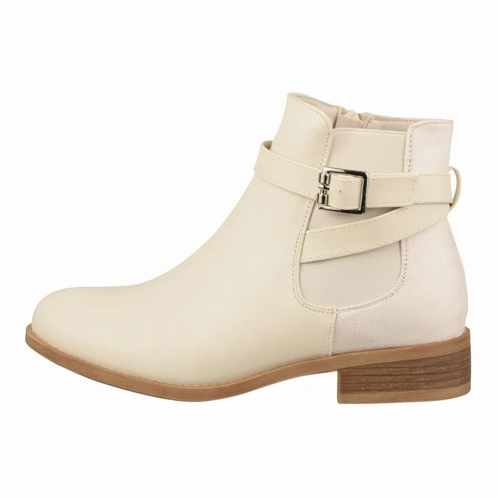 Elara Bottes Femme Chelsea Bottines Chunkyrayan
