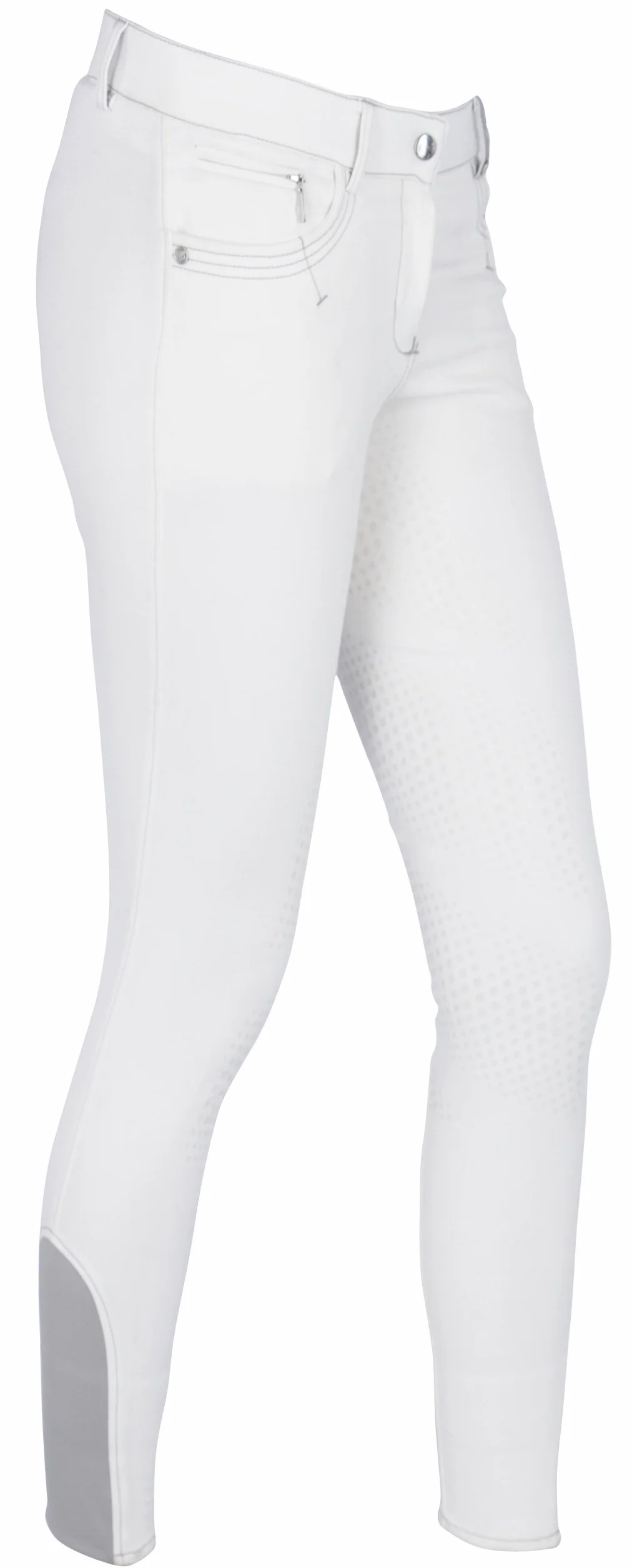Covalliero Mixte enfant Reithose Basic Plus Pantalon d équitation , Blanc., 12 ans EU