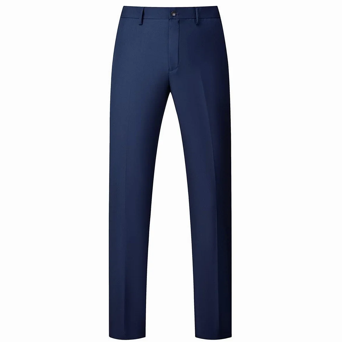 KUDORO Costume Homme 3 pièces Slim Fit Smoking Simple Poitrine à Deux Boutons Men Suits 3 Piece pour Mariage Business Fête Confort Blazer Veste et Pantalon Gilet