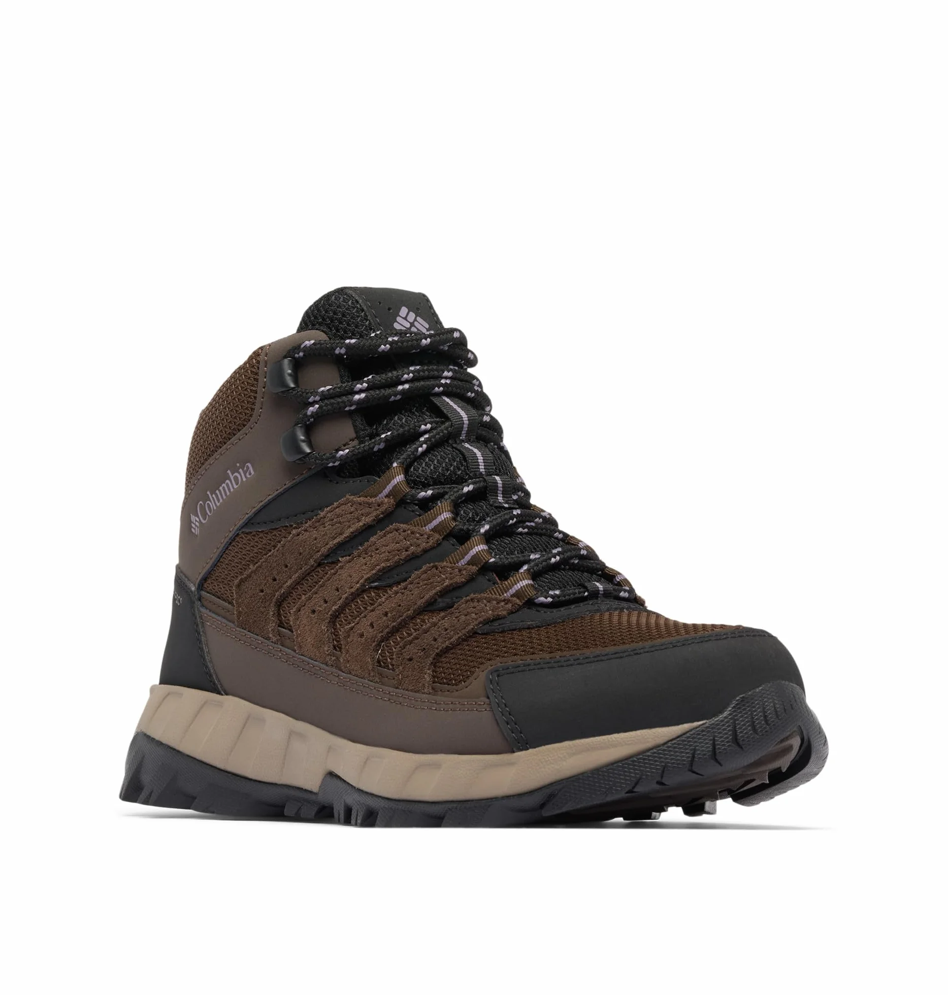 Columbia Strata Trail Mid Wp Bottes de trekking et de randonnée mi-hautesFemme