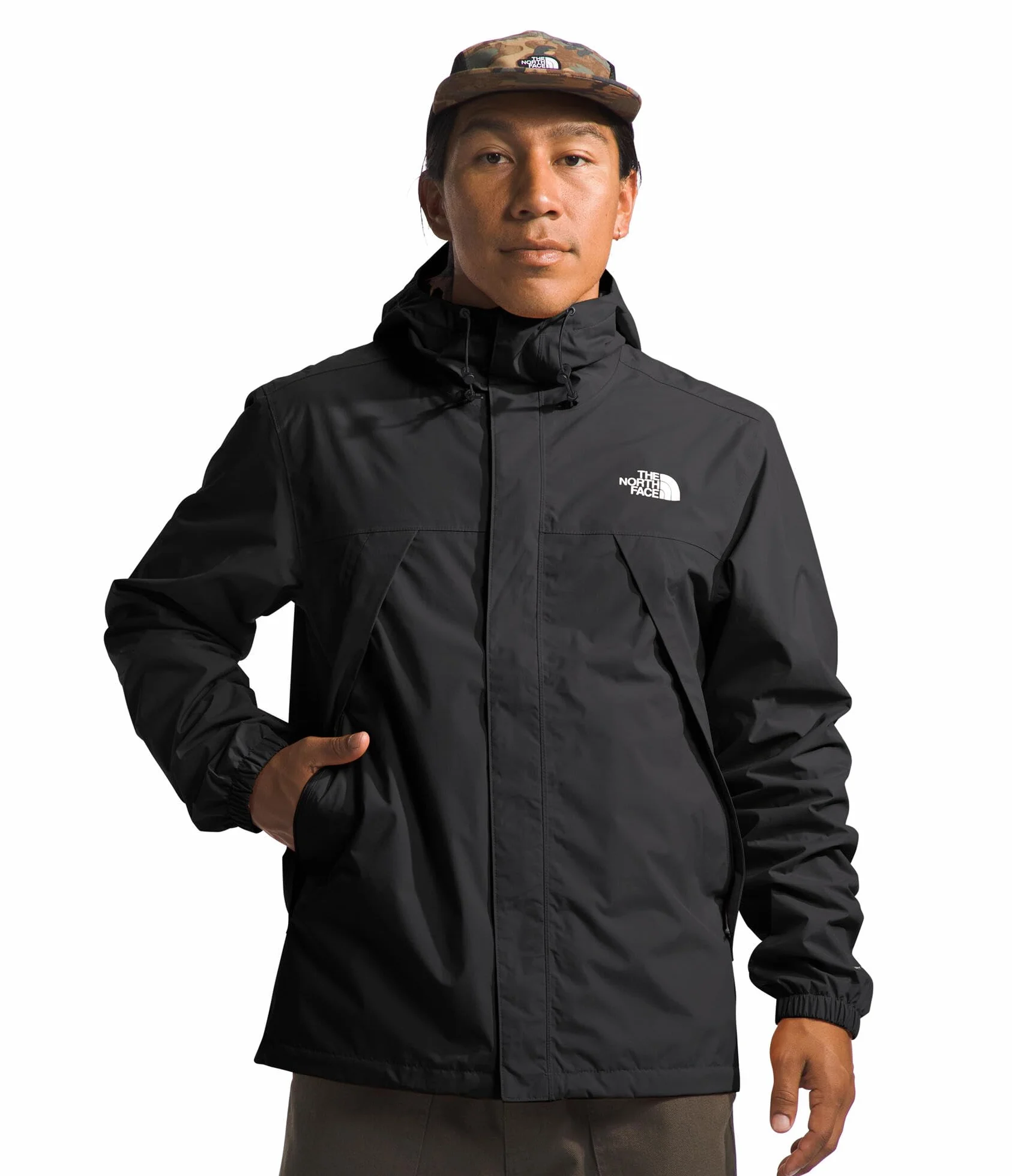 THE NORTH FACE ANTORA Jacke 2024 Smoked Pearl/TNF Black
