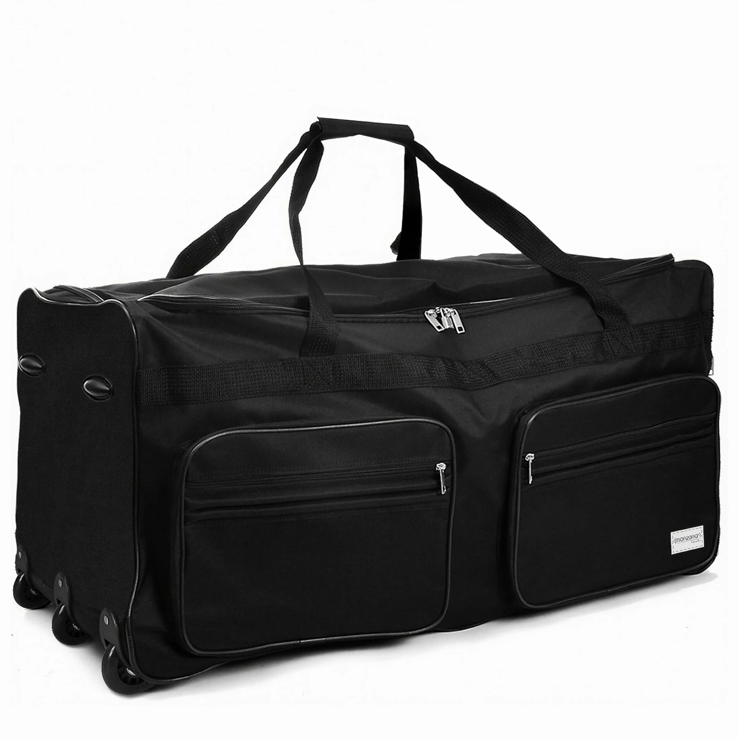 MONZANA® Sac de Voyage Trolley 160L 85x43x44cm Roulettes Poignée télescopique Grand Bagage Souple
