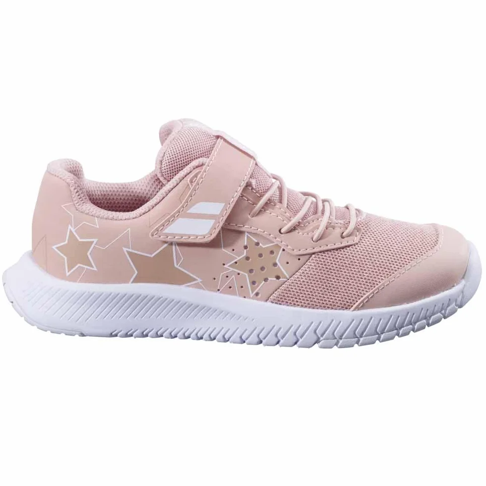 Babolat Enfants Pulsion Kid All Court GRL Chaussures De Tennis Chaussures Toutes Surfaces Rosé-Blanc EU Neu