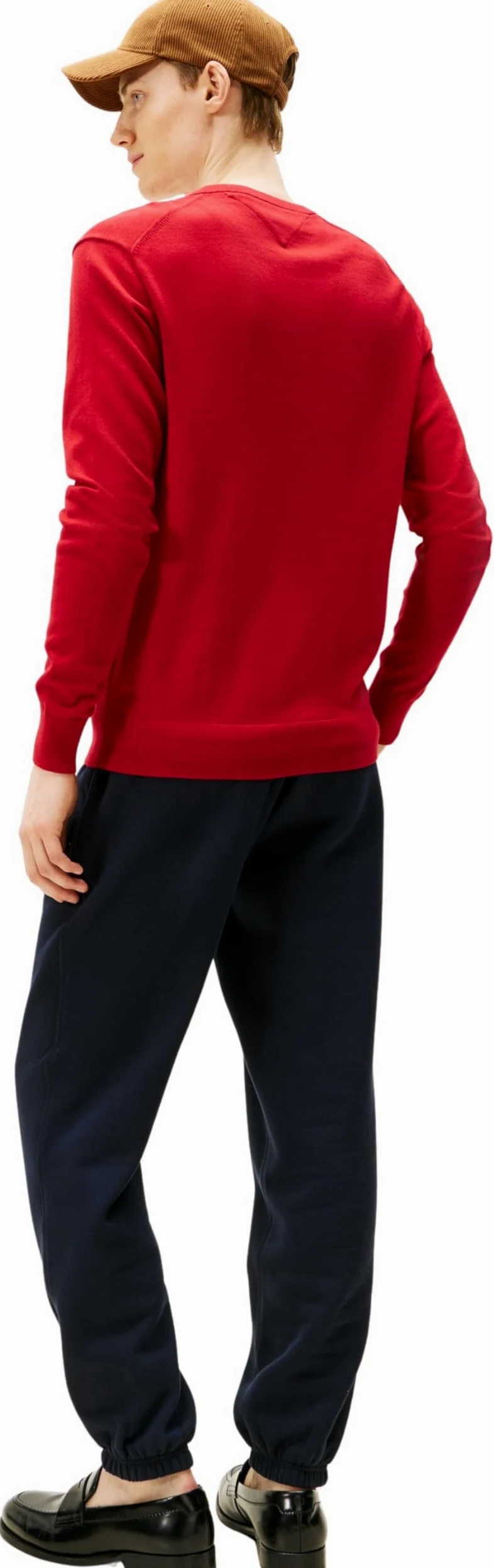 Tommy Hilfiger Pull Homme Essential Cotton Col en V