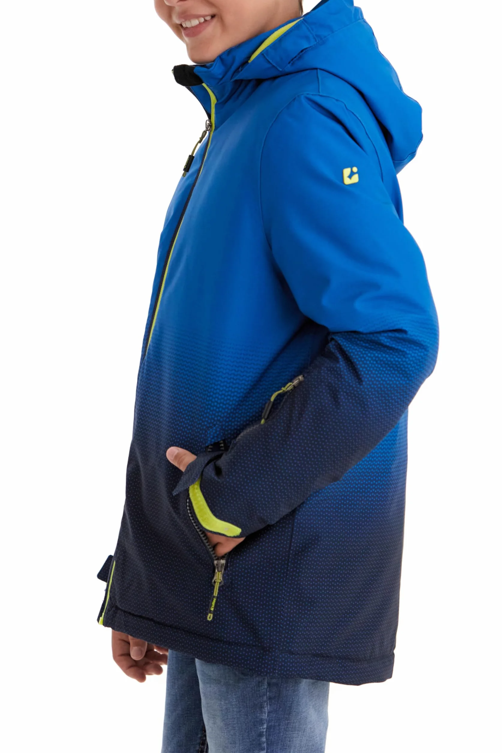 Killtec Lynge Bys Jckt E Veste fonctionnelle Avec Capuche Et Jupe Neige Fille