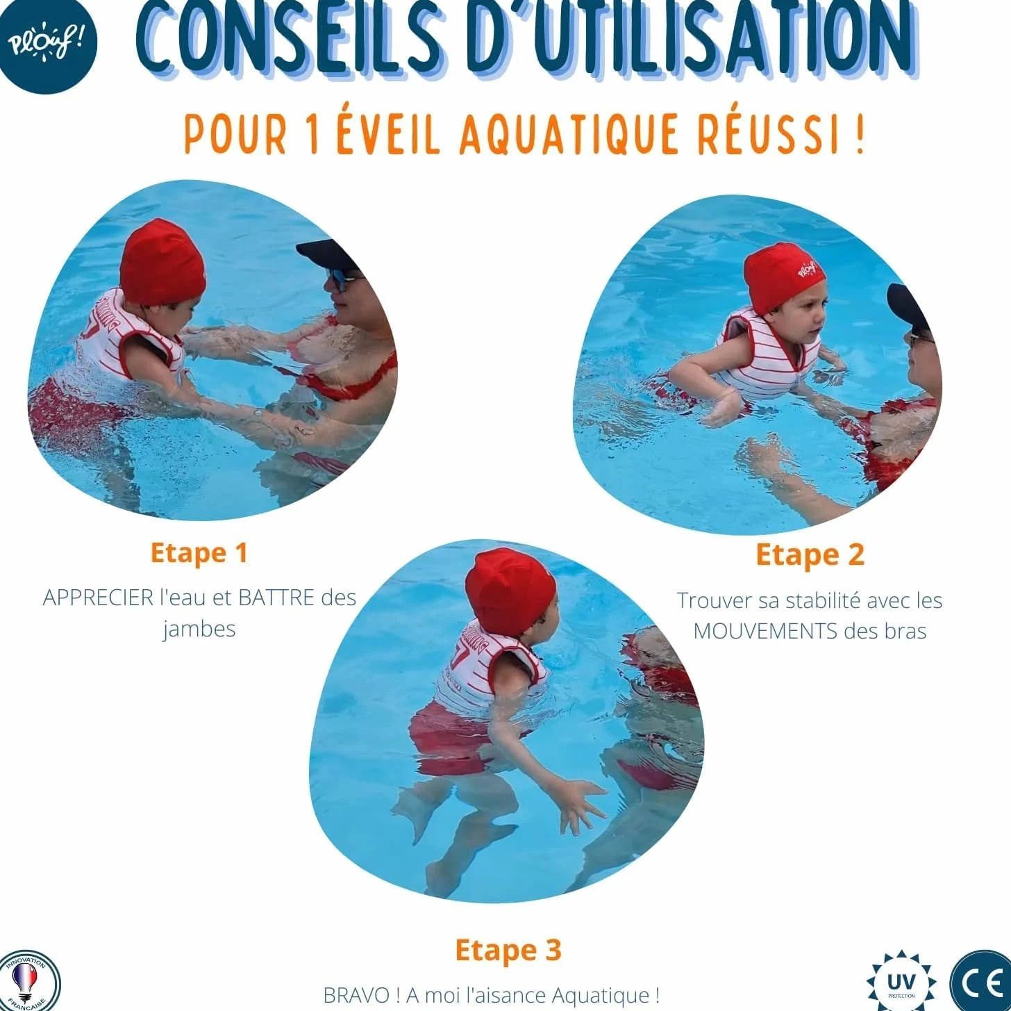 Maillot de Bain Flottant pour garçon et Fille : Willie - Maillot bouée - Combinaison Flottante - Gilet Flottant Confortable pour la Sécurité et l'Apprentissage de la Natation