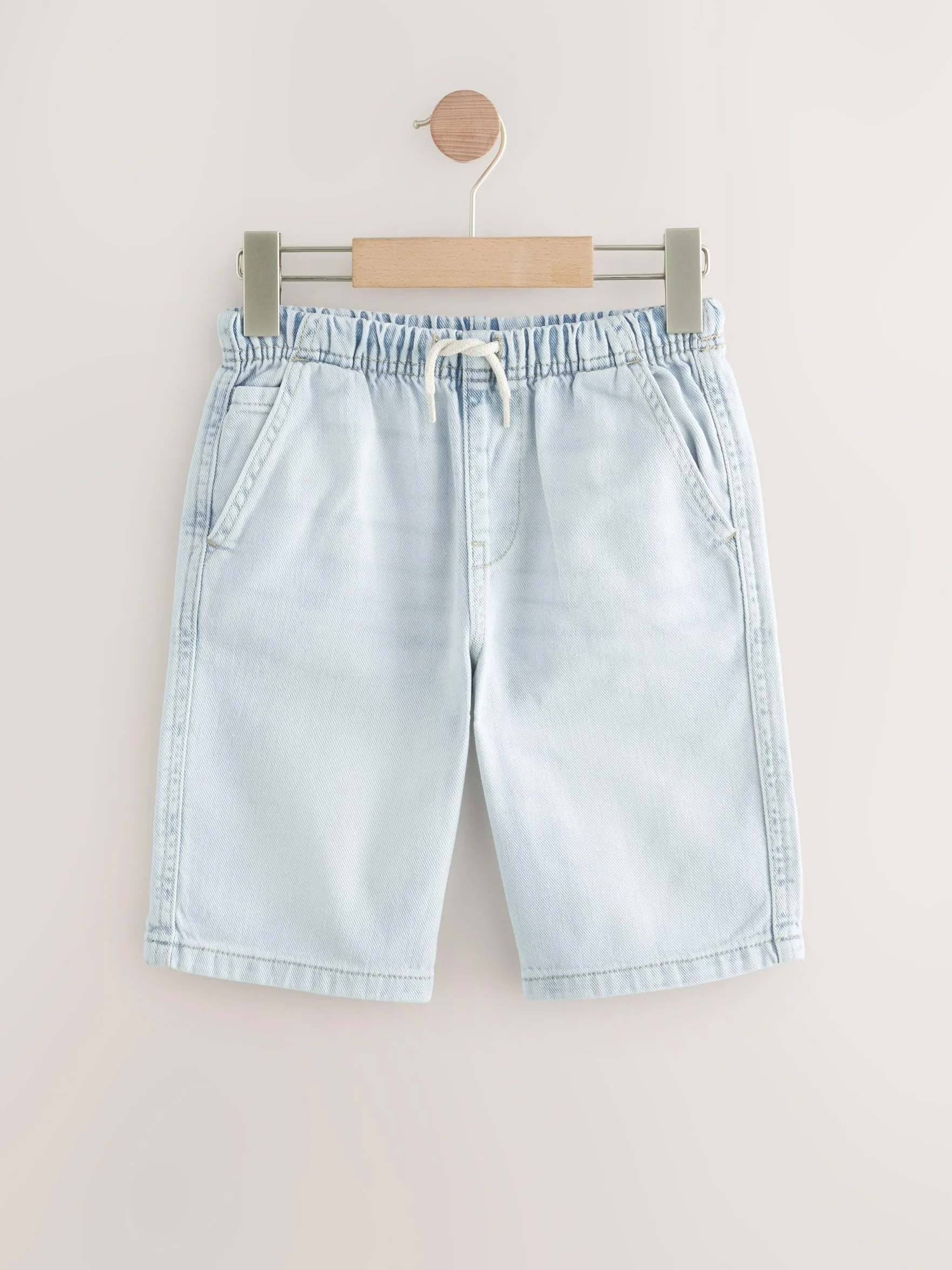 NEXT Garçon Bermuda en Denim à Enfiler, Lot de 2