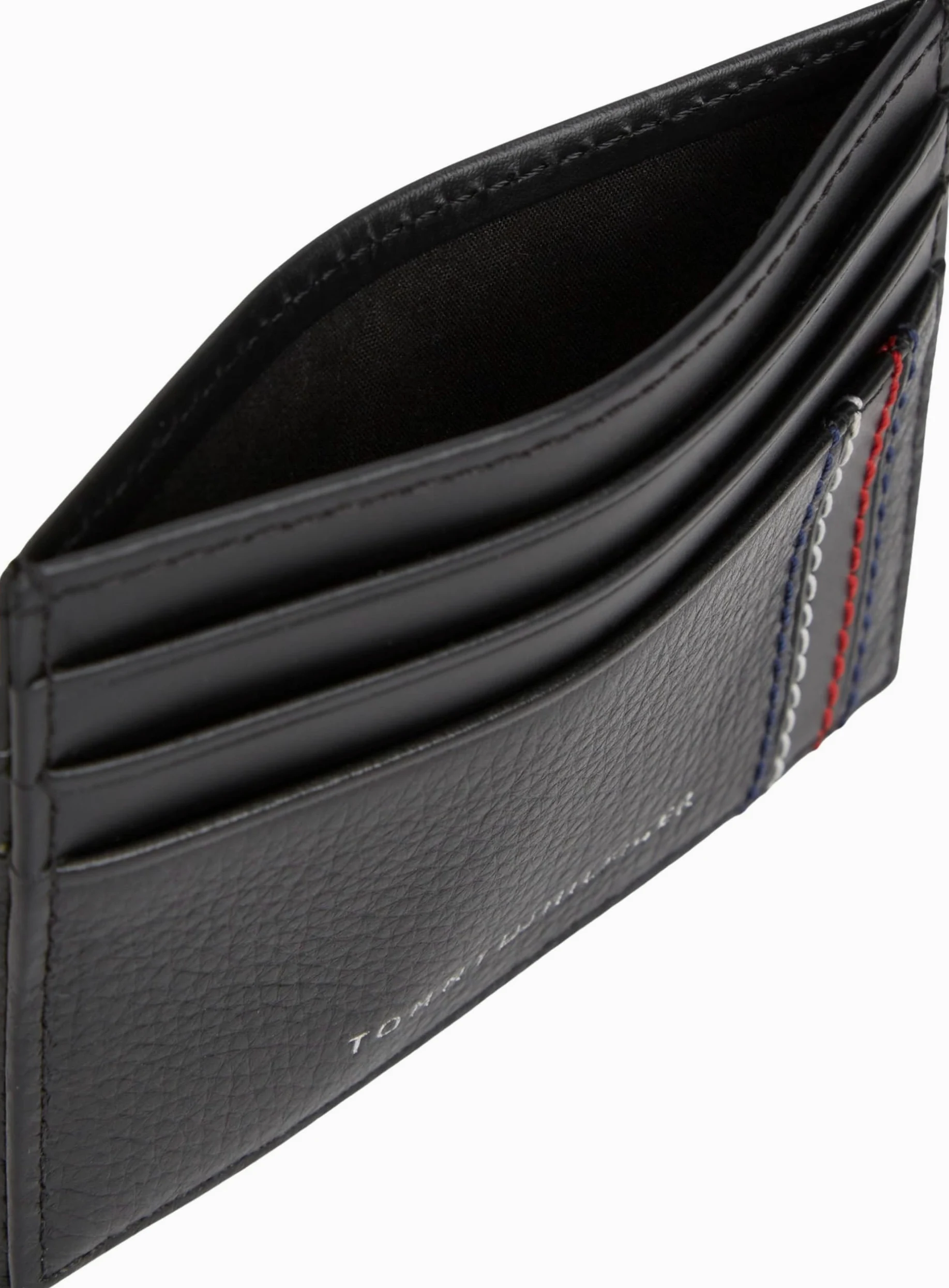 Tommy Hilfiger Porte-Cartes Th Central CC Holder AM0AM14228 pour Homme, Noir (Noir), Taille Unique