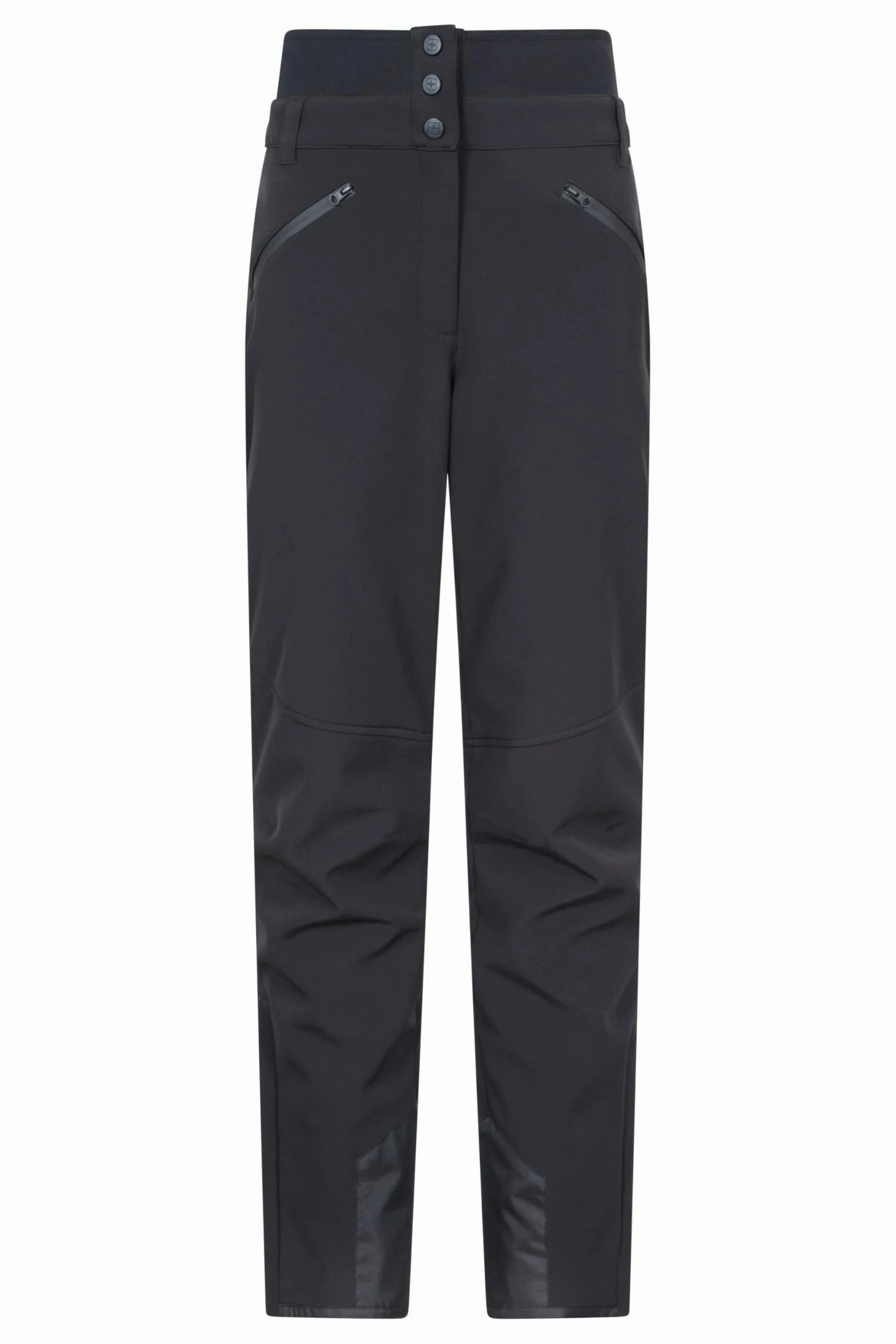 Mountain Warehouse Avalanche Pantalon de Ski Taille Haute Femme - Coupe ajustée - Salopette élégante et Robuste - Idéal pour Snowboard, traîneau et Ski, Hiver