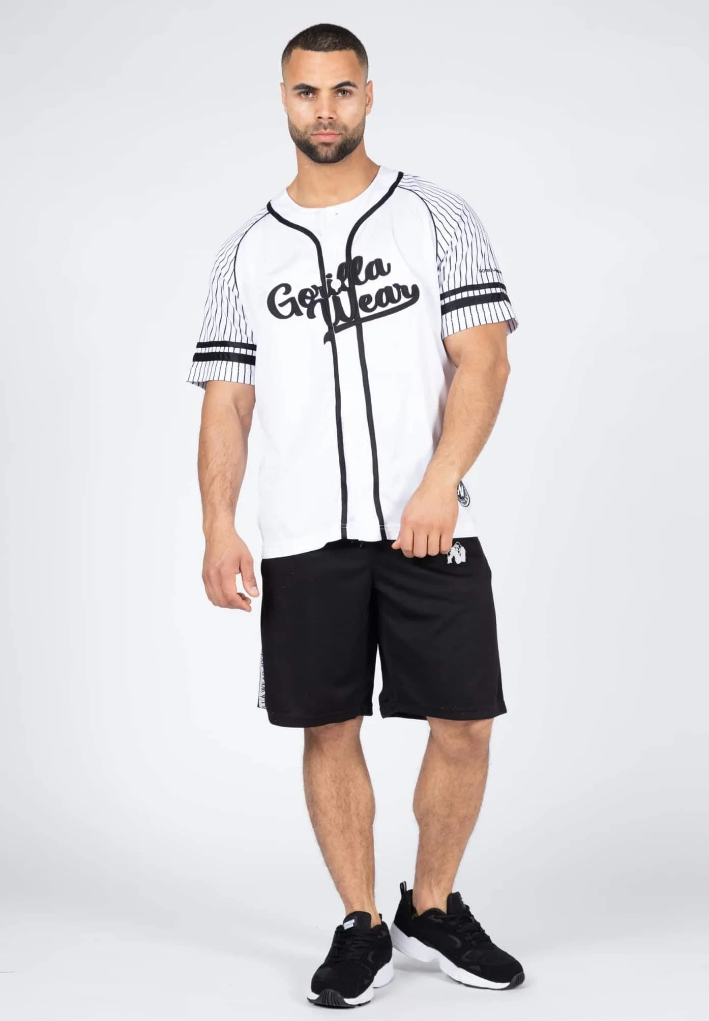 Gorilla Wear Jersey 82 Baseball Blanc