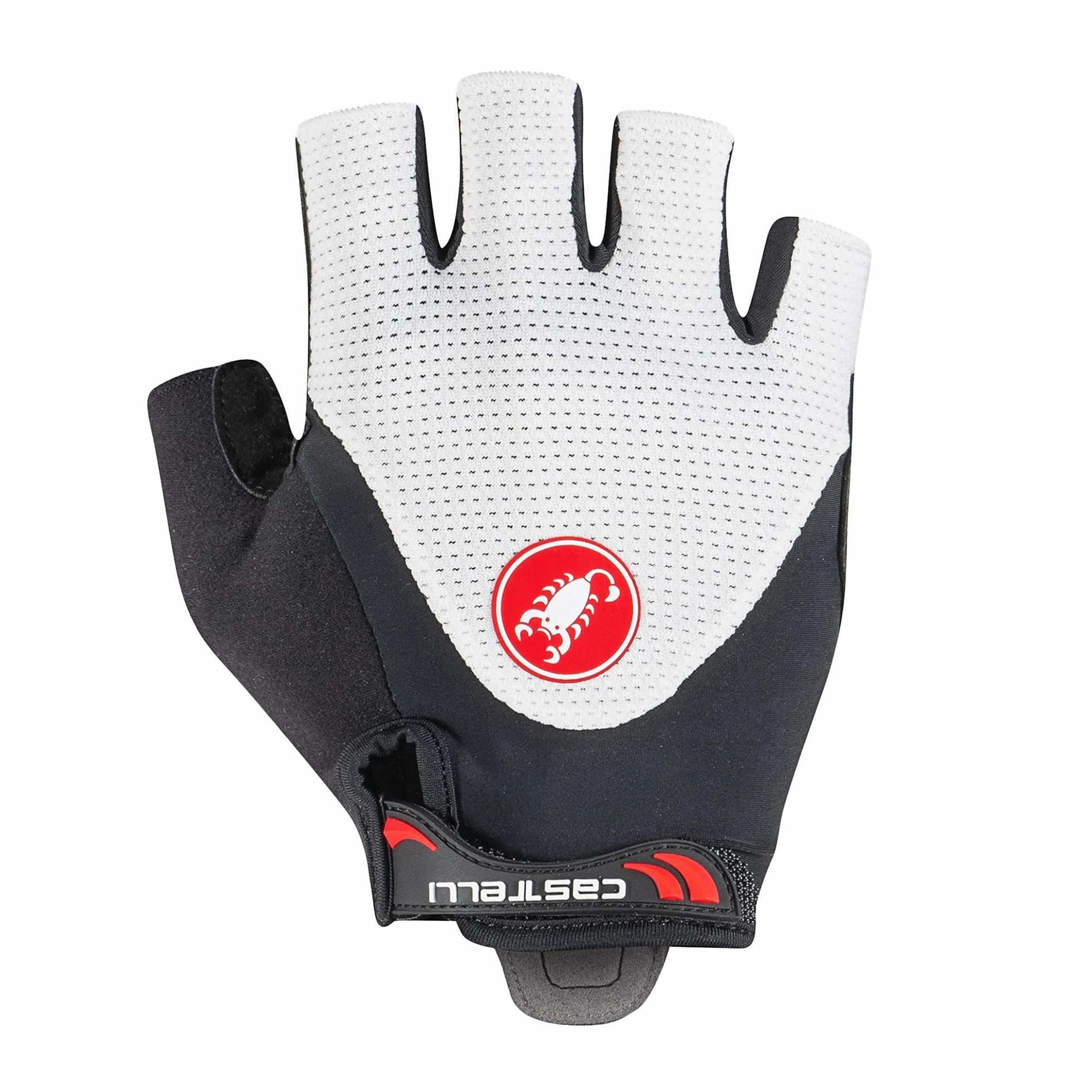 CASTELLI Arenberg Gel 2 Gants de Cyclisme Unisexe – Adulte, Noir/Ivory, L