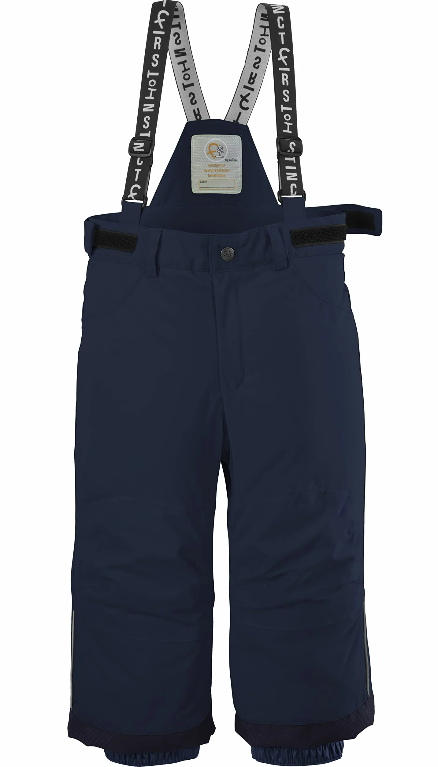 first instinct by killtec Pnts de Ski Fisw 7 MNS - Pantalon de Ski Fonctionnel avec Bretelles et Jupe Pare-Neige - Pantalon de Ski - Mixte