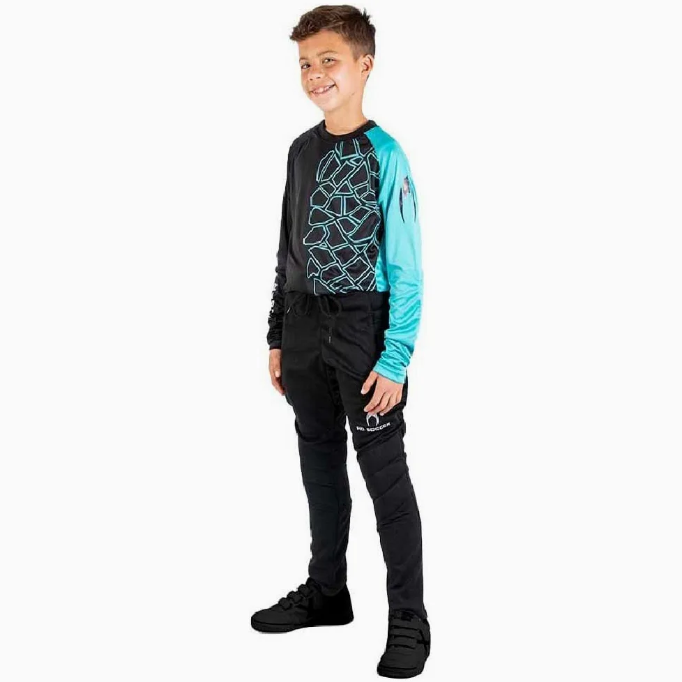 HO Soccer Kid Keeper Set Fraktur Blue T-Shirt Mixte Enfant