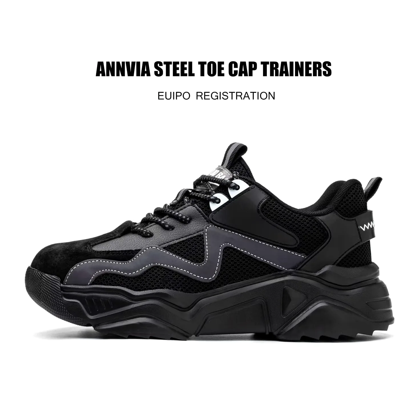 Chaussure de Sécurité Homme Femme Basket Securite Légère et Confortable Respirant Antidérapante Chaussures de Travail