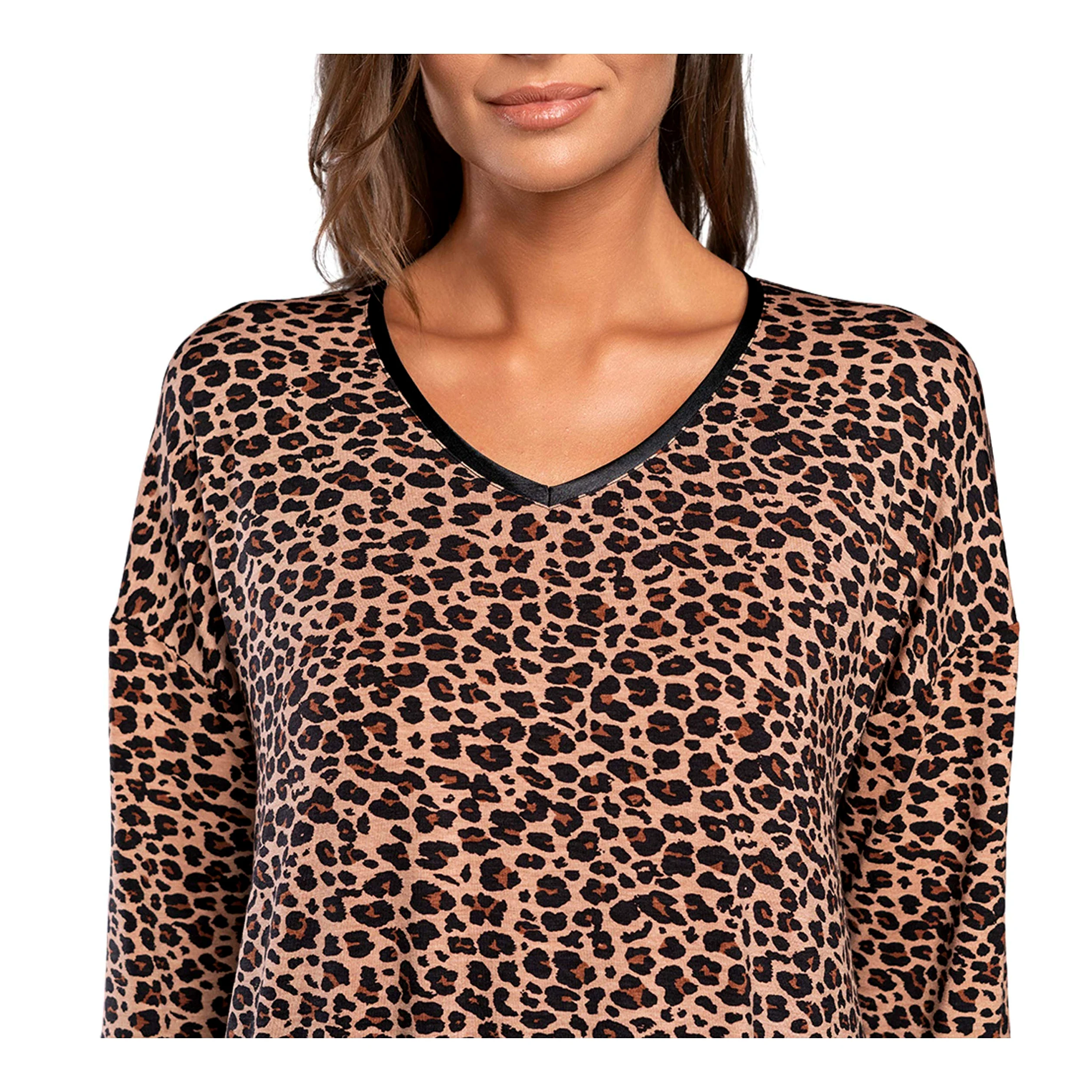 Italian Fashion Chemise de Nuit Allaitement | Pyjama Grossesse et Maternité | Pyjama Femme Enceinte pour la Maison et l’Hôpital | Tenue Maternité Accouchement en Viscose S-XXL