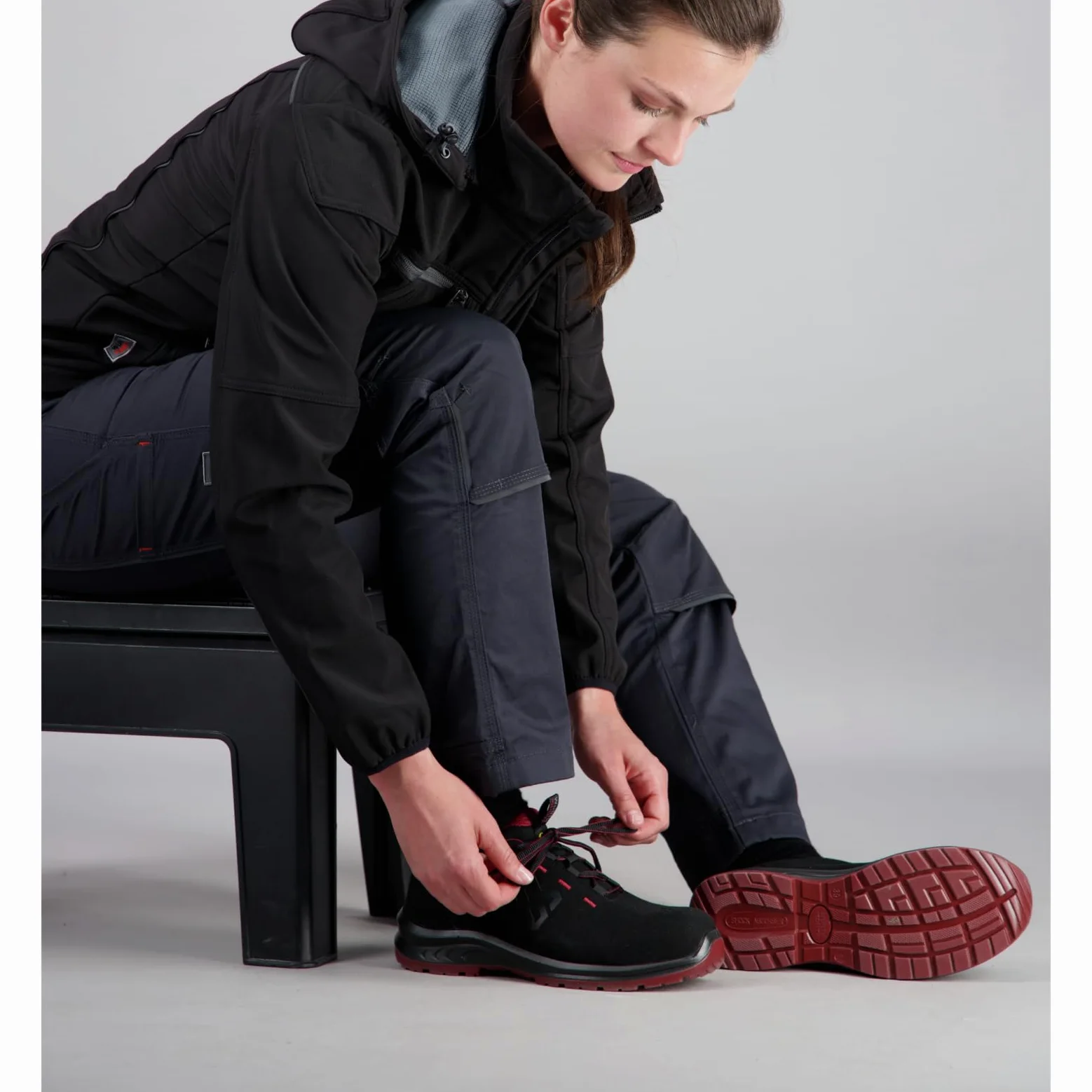WüRTH MODYF Chaussures de sécurité Basses Cruise Lady S3S Bordeaux
