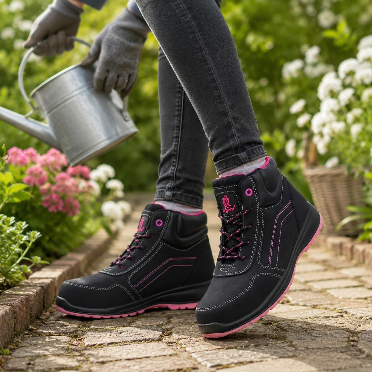 Urgent Industrie Lady Chaussures de travail Sécurité Chaussures de sécurité modèle 116 S1 en ISO 20345 neuf + emballage d'origine