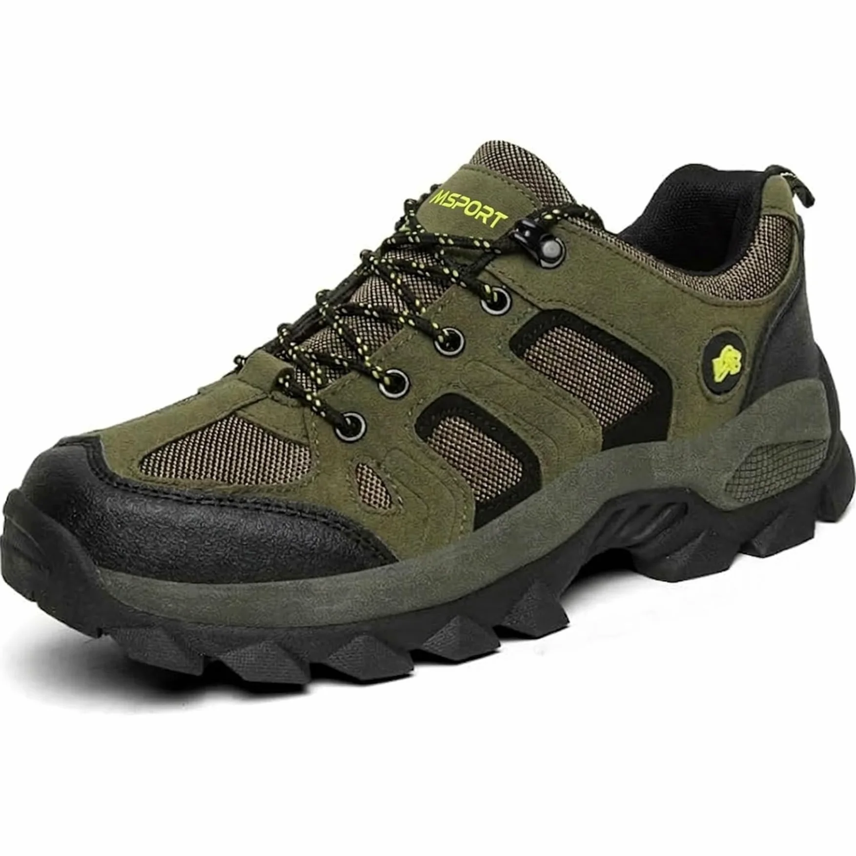 Msport Chaussures de Trekking Respirantes et Antidérapantes – Confort et Stabilité pour la Montagne et Les Activités de Plein Air