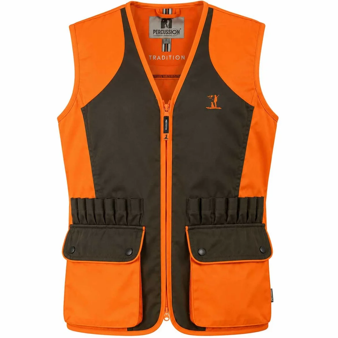 Percussion GILET TRADITION HAUTE VISIBILITE, Orange