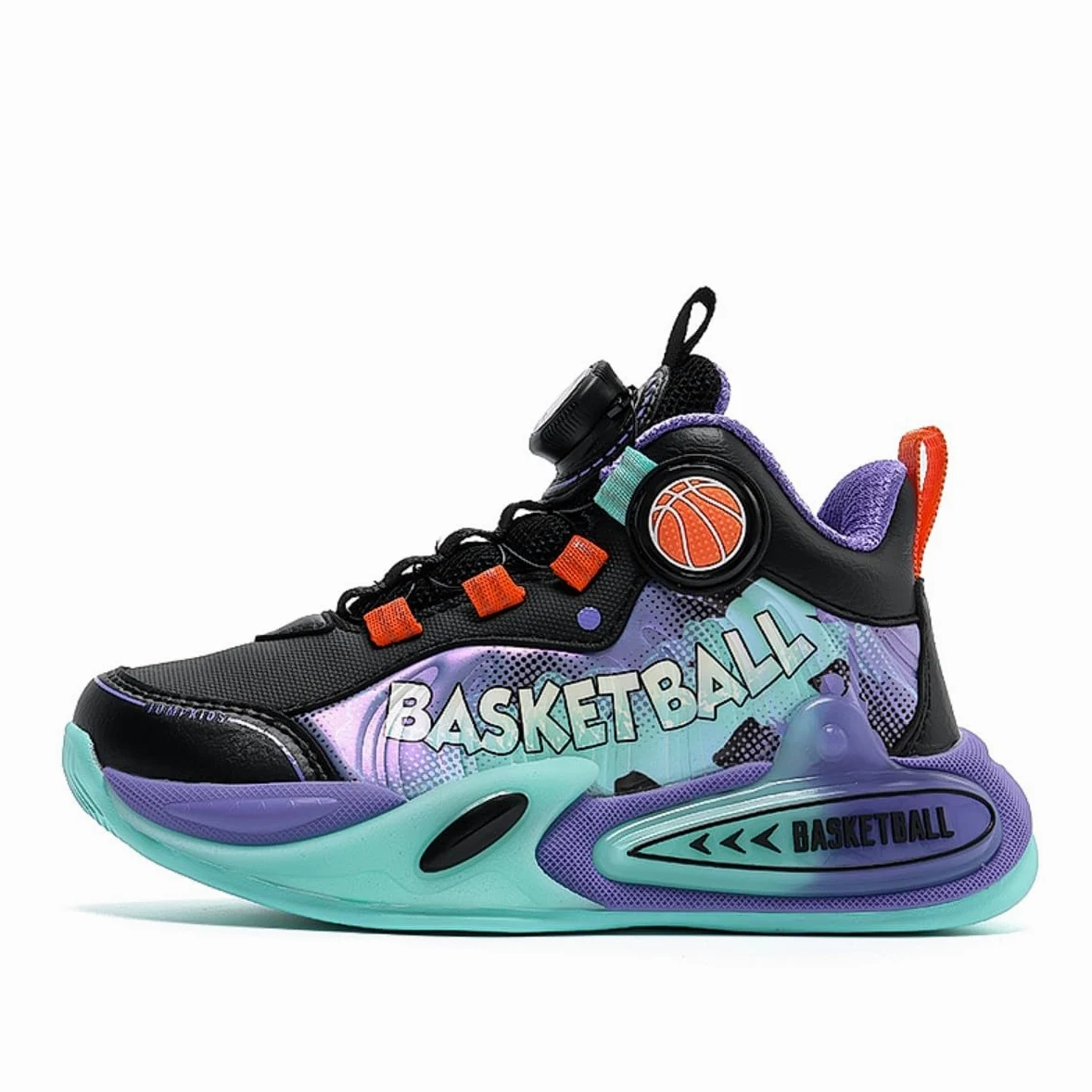 Chaussures de Basket pour Enfants Chaussures de Basket pour Filles Entraîneur de Basket Confortable Tennis Running Coach