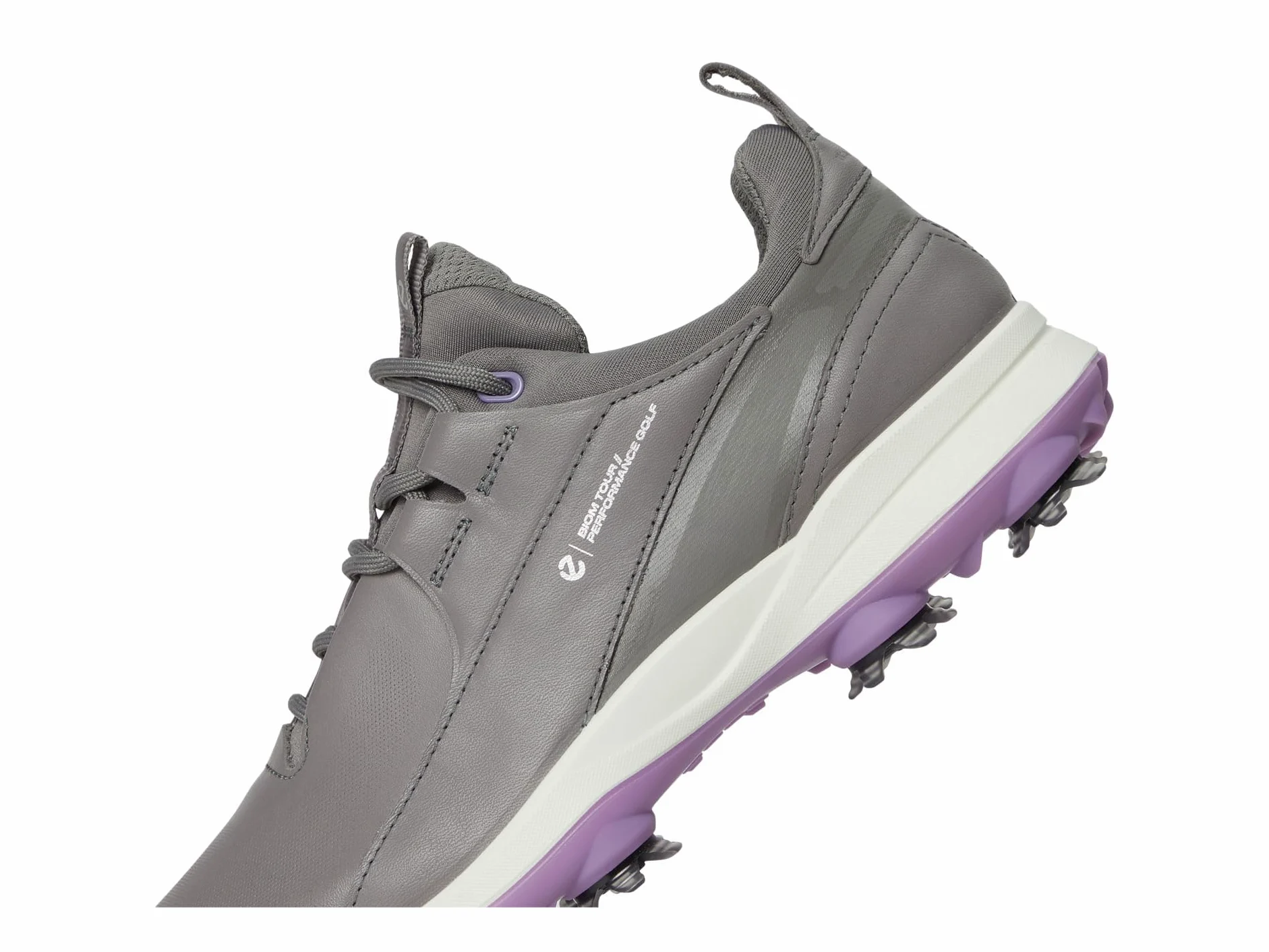 ECCO Chaussures de Golf à Pointes fluides Cuir pour Femmes 2025 BIOM Tour Lace