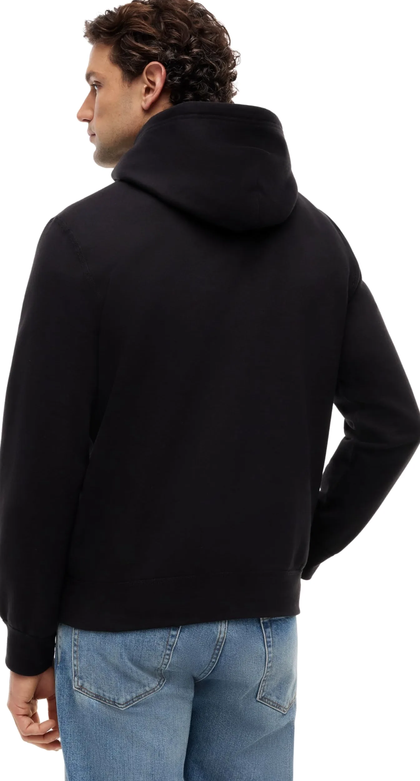 Tommy Hilfiger Sweat à Capuche Homme Essential Fleece Regular Fit