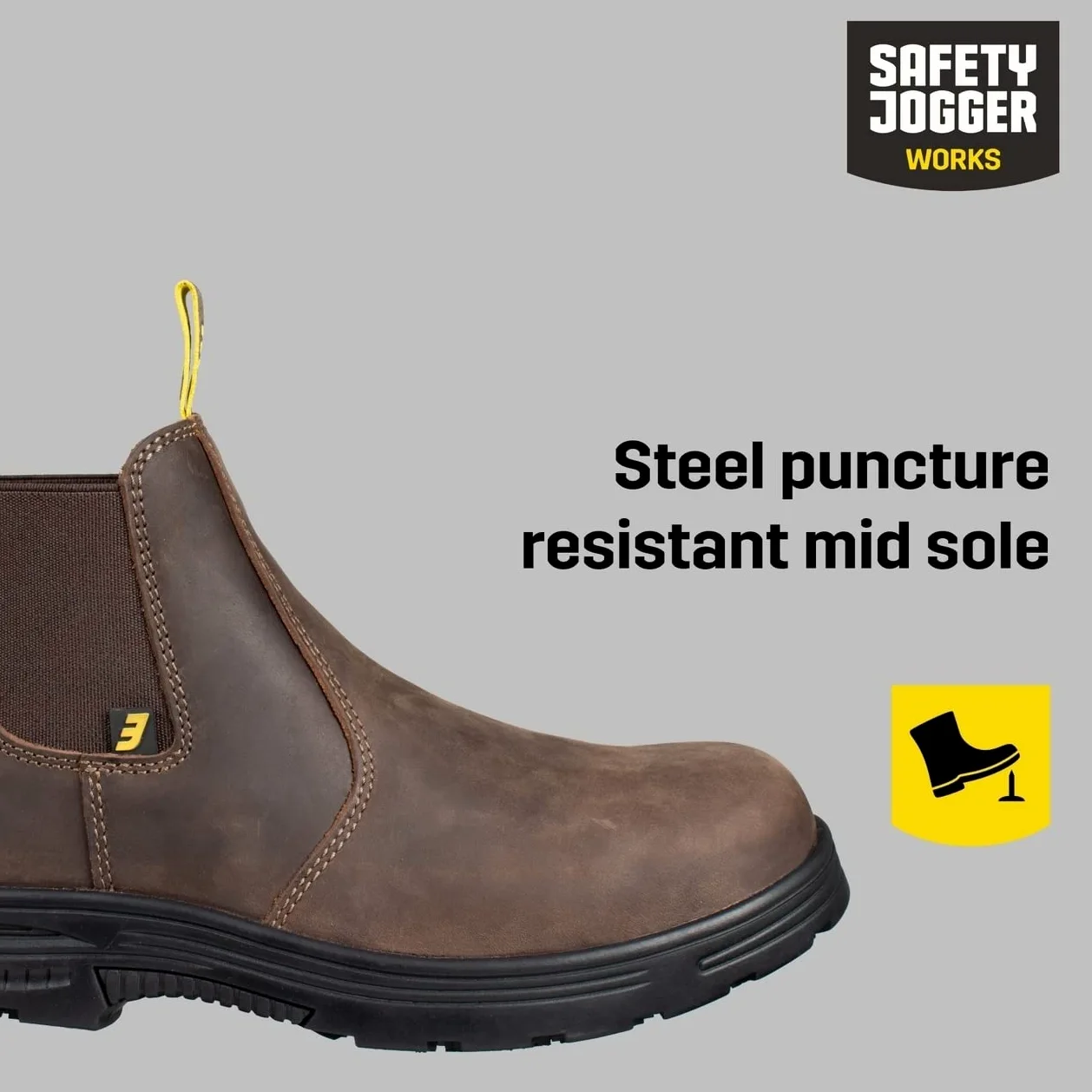 SAFETY JOGGER Bottes de sécurité industrielles Hommes et Femmes - JACKMAN - Bottes de sécurité, bottes de protection