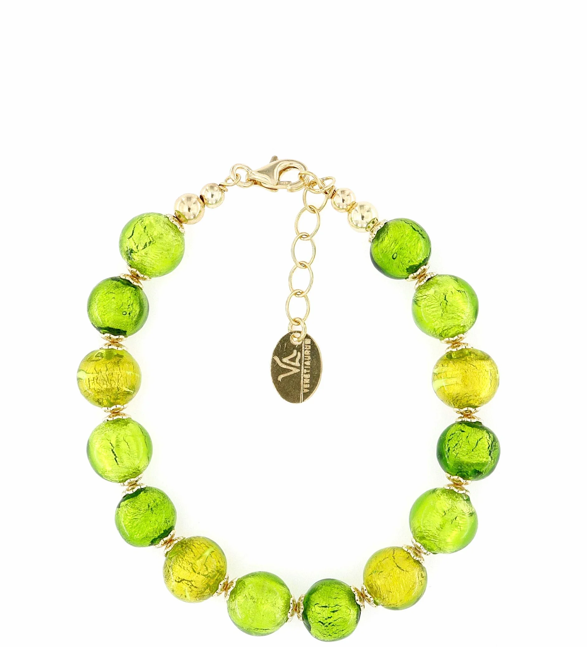 Venetiaurum - Offre Bracelet femme avec perles en verre original de Murano et Argent 925 - Bijou certifié made in Italy