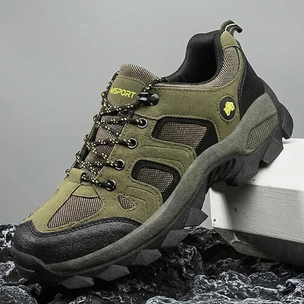 Msport Chaussures de Trekking Respirantes et Antidérapantes – Confort et Stabilité pour la Montagne et Les Activités de Plein Air