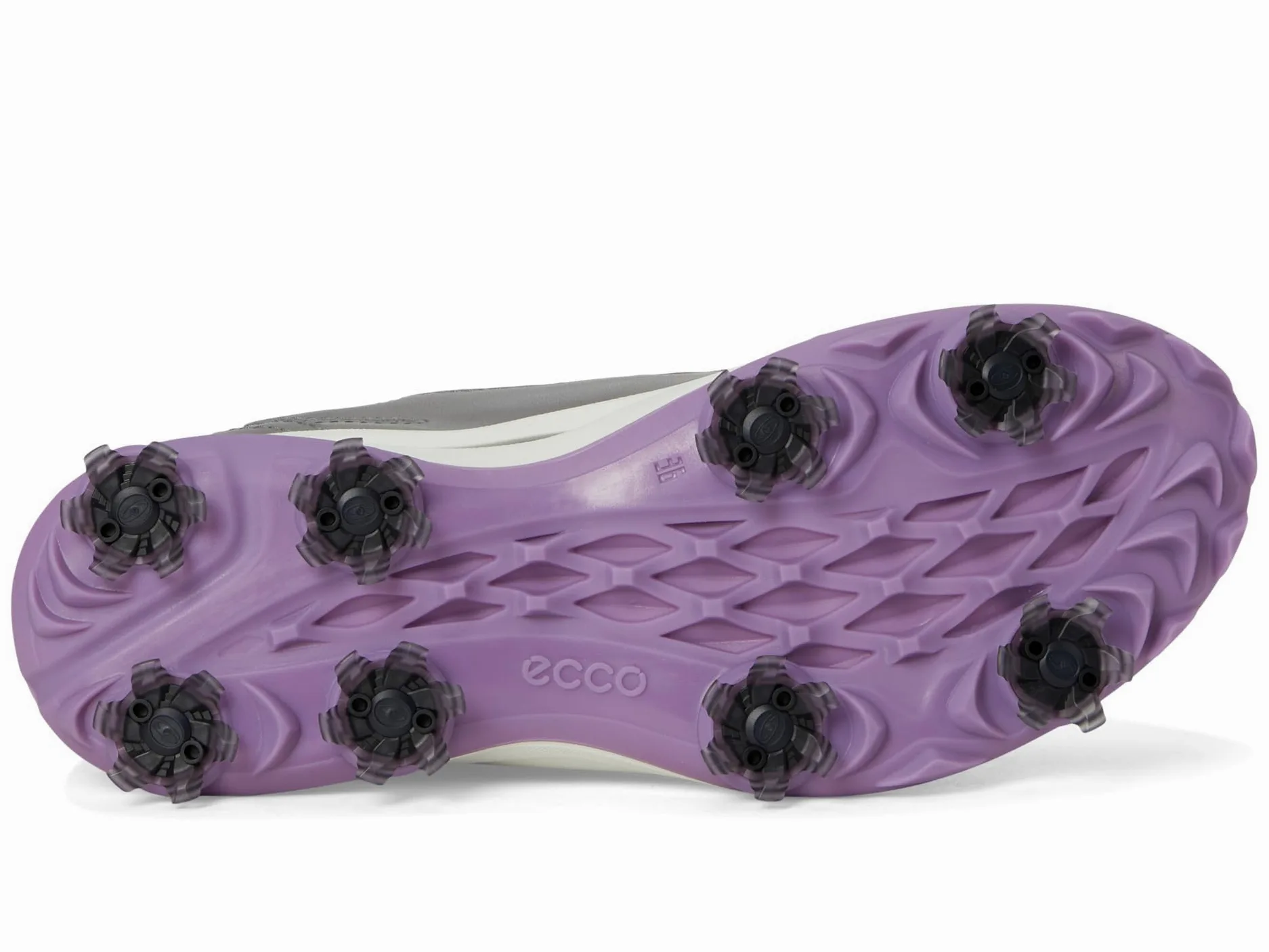 ECCO Chaussures de Golf à Pointes fluides Cuir pour Femmes 2025 BIOM Tour Lace
