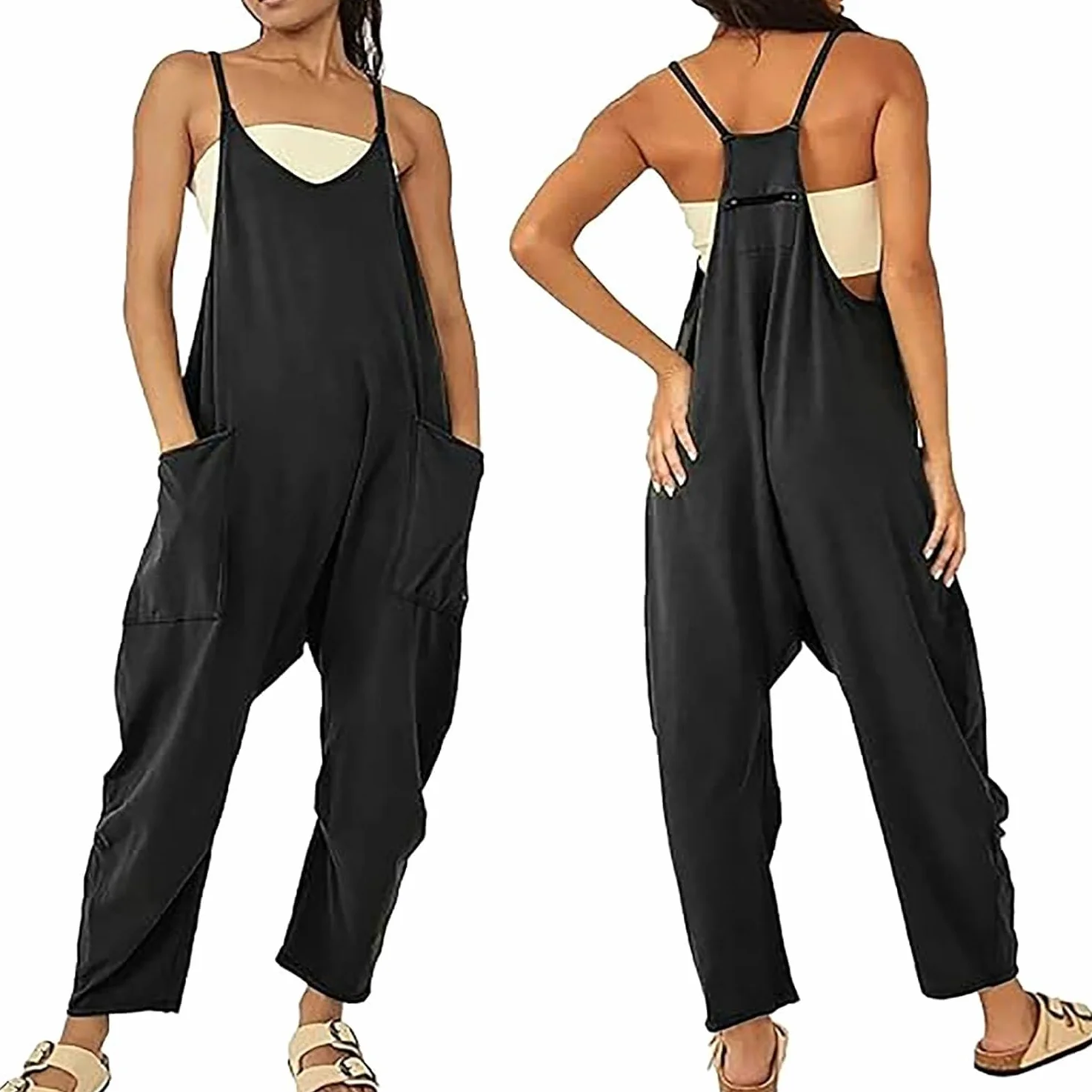 Générique Lahloya Maternity Jumpsuit, Lahloya Jumpsuit, Oversized Jumpsuit Romper-Maternity & Postpartum