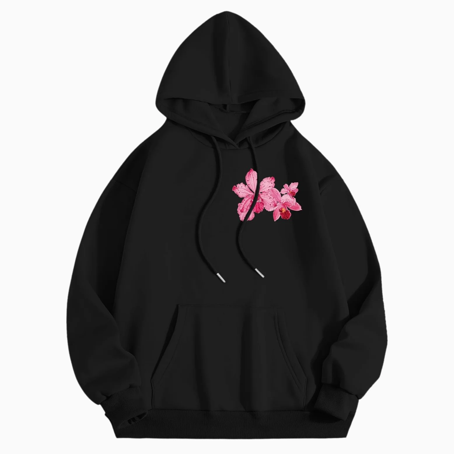 Generisch Veste de survêtement pour femme - Sweat à capuche - Pull à capuche - Impression graphique - Lettres - Manches longues - Automne - Hiver - Sweat-shirt haut pull