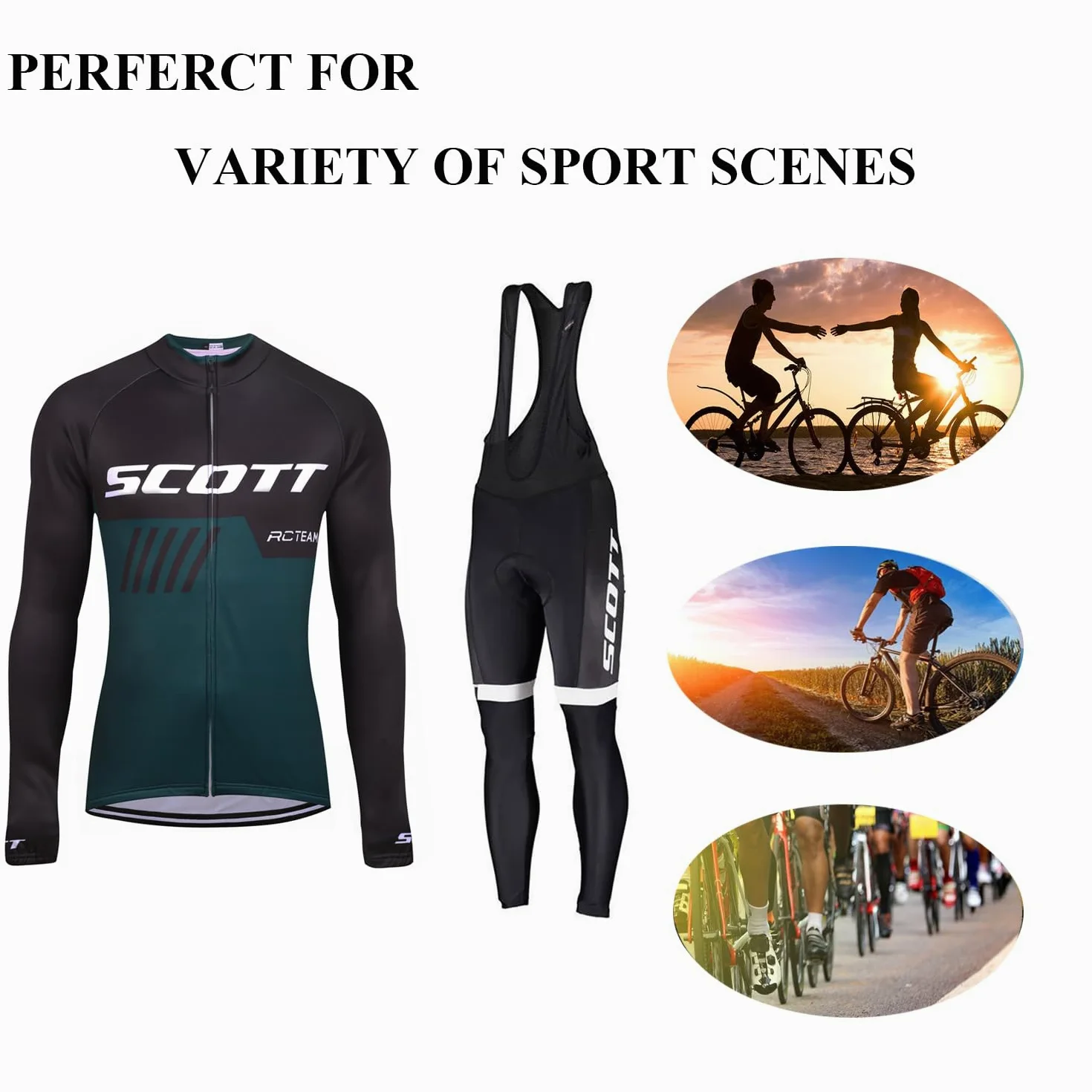 Vêtements De Cyclisme Hommes D'hiver Plein Vêtements Cyclisme Vélo Polaire Maillot Combinaison Vélo +Pantalon Rembourré Avec 3D Gel pad Respirant