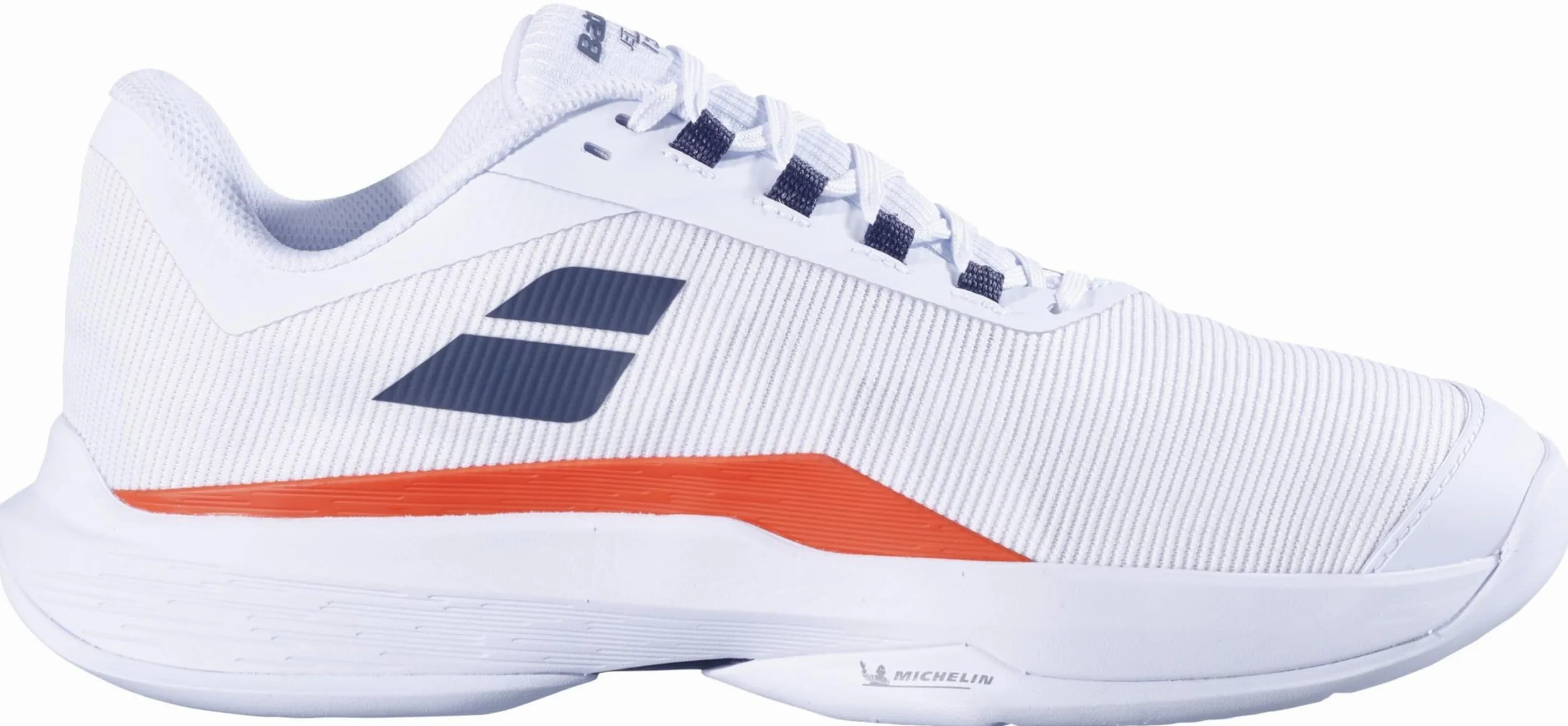Babolat, Chaussures de Tennis Modèle Jet TERE 2 AC M, Empeigne en Mesh Respirant, Semelle EVA Amortissante, Renforts Latéraux pour Stabilité, Semelle Michelin Durable