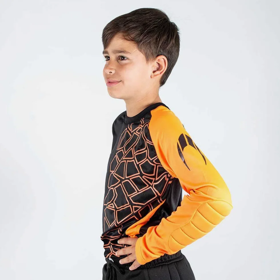 HO Soccer Kid Keeper Set Fraktur Orange Ensemble de gardien de but Unisexe Enfants Orange/Noir 14