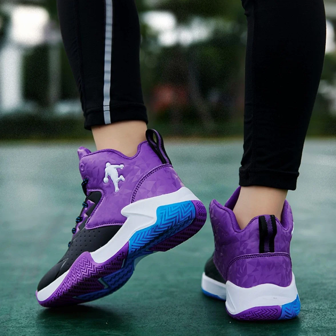 Chaussures de Basket-Ball pour garçons Chaussures de Basket-Ball pour Filles Chaussures de Sport et de Course à Pied