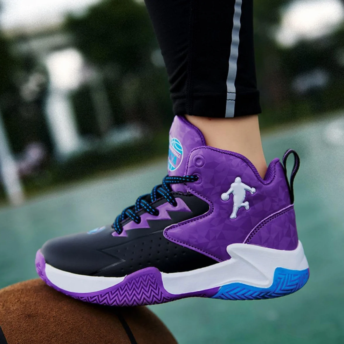 Chaussures de Basket-Ball pour garçons Chaussures de Basket-Ball pour Filles Chaussures de Sport et de Course à Pied