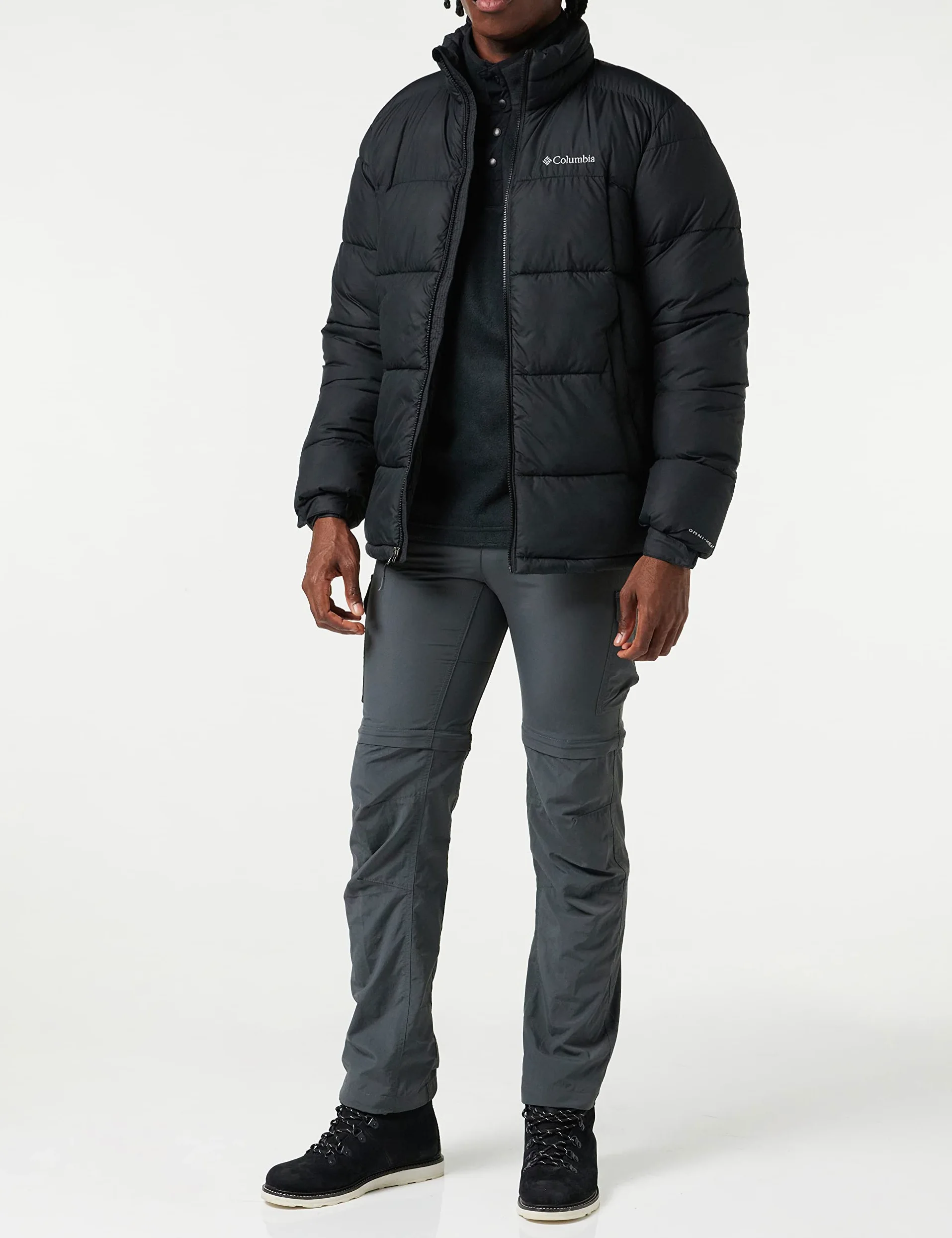 Columbia Pike Lake Jacket, Doudoune Homme, Black, Taille M