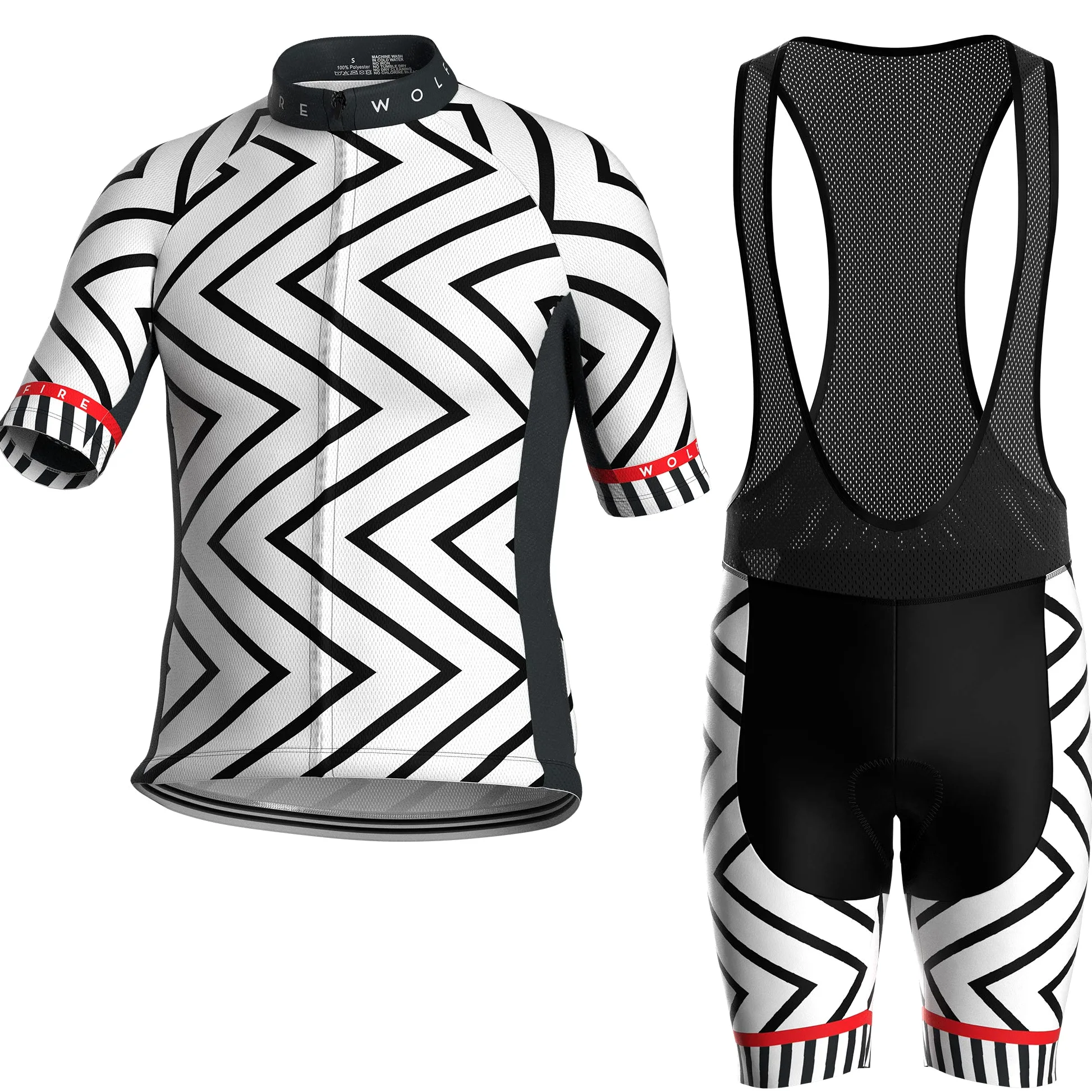 Tenue Cycliste Homme. avec Gel Pad 20D, bavette rembourrée, Tenue Velo Homme Cycliste, Tenue VTT Homme, Maillot Cyclisme Homme avec Cuissard Velo Homme Cycliste