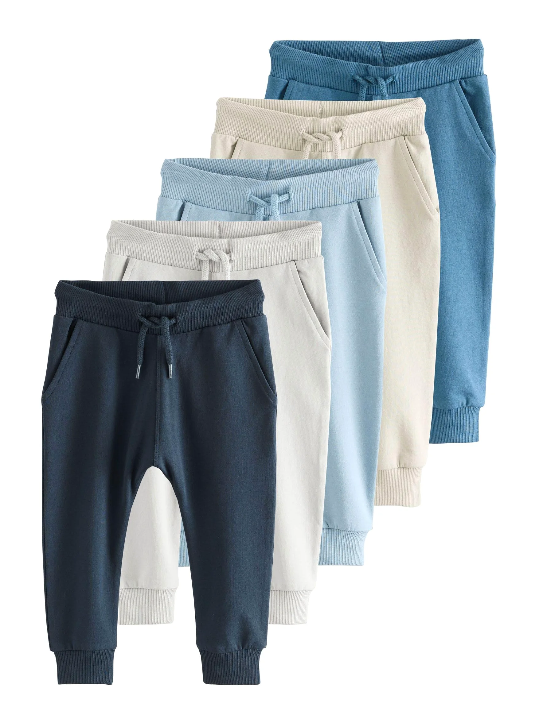 NEXT Garçon Pantalon de Jogging Skinny, Lot de 5