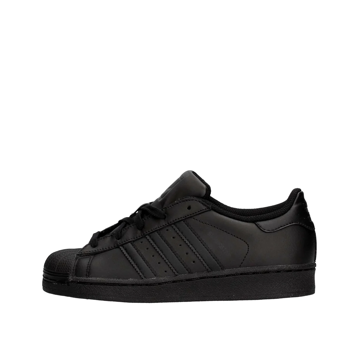 Adidas Superstar Foundatio Sneakers Basses, Mixte Enfant, blanc, M