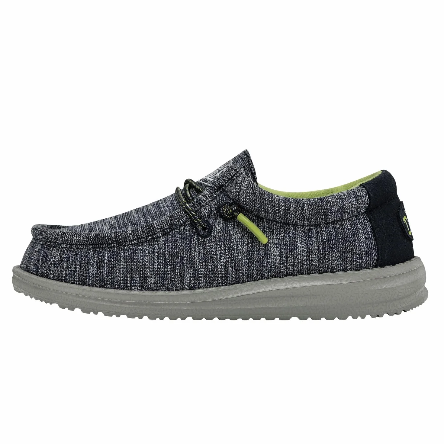 HEYDUDE Garçon Wally Youth Stretch MOC Toe Shoes